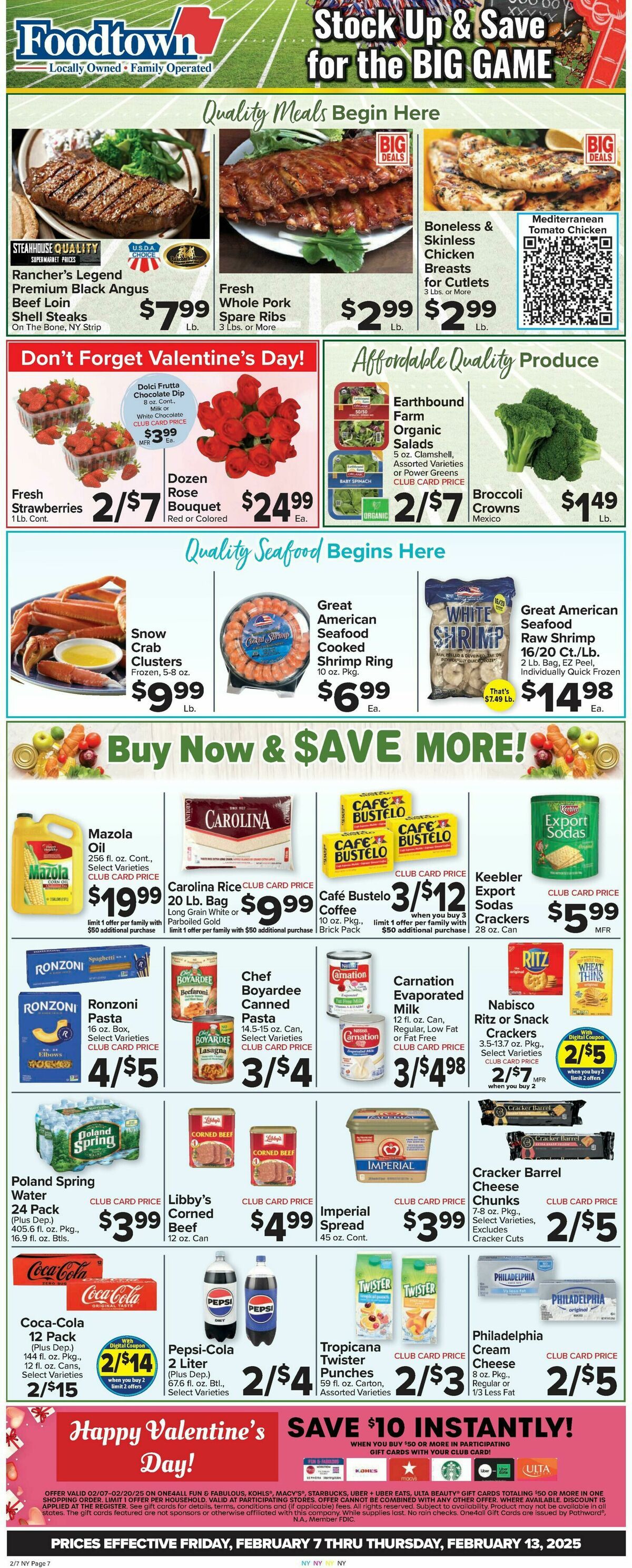 Food Town Weekly Ad from February 7
