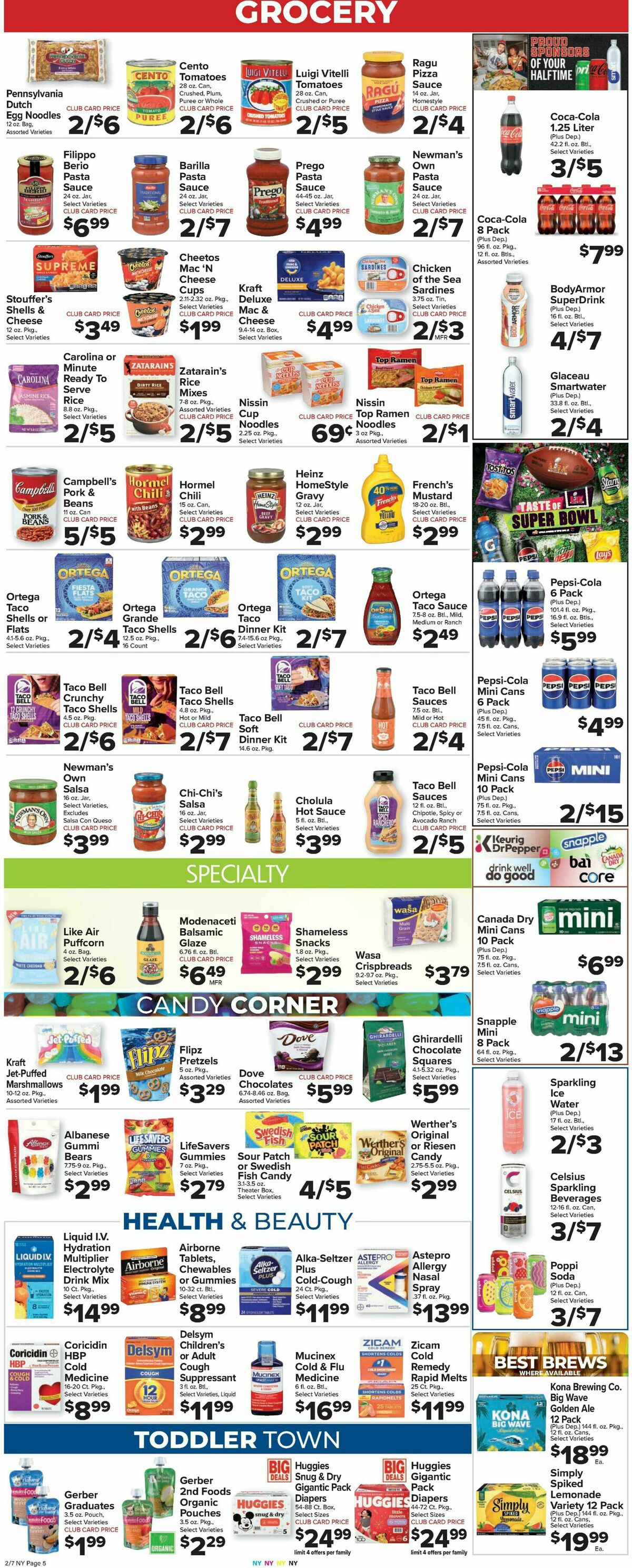 Food Town Weekly Ad from February 7