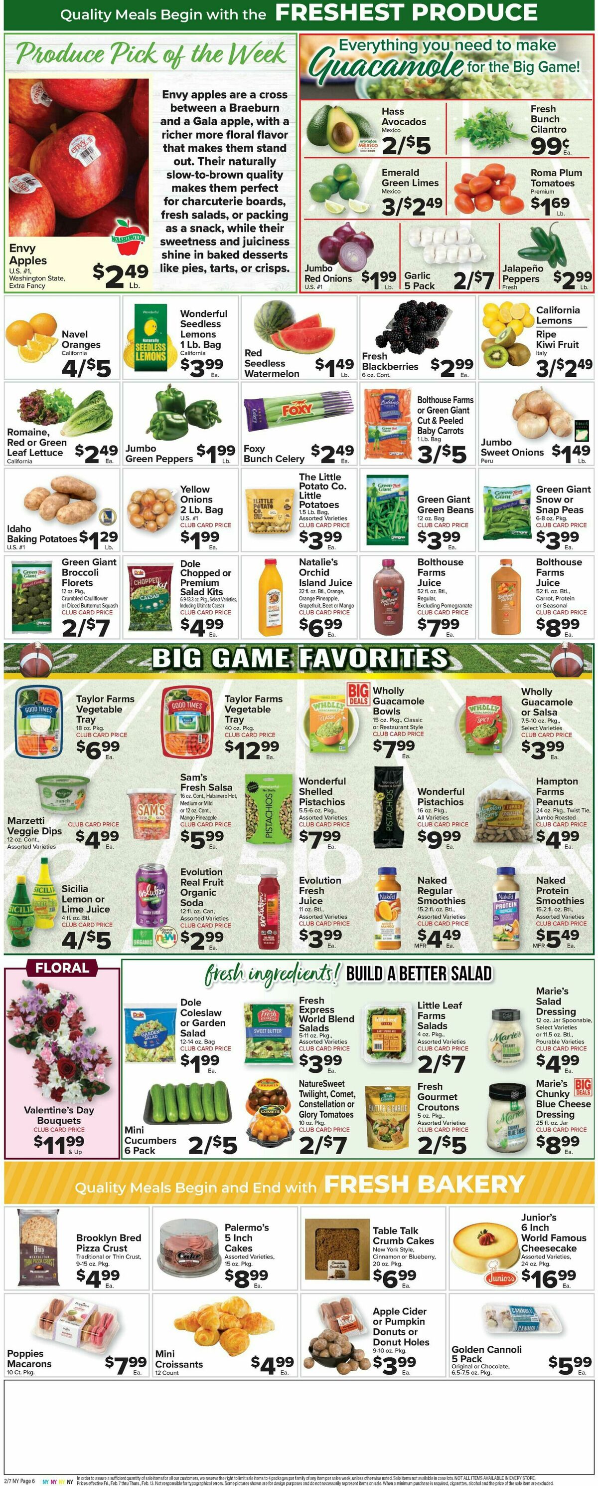 Food Town Weekly Ad from February 7