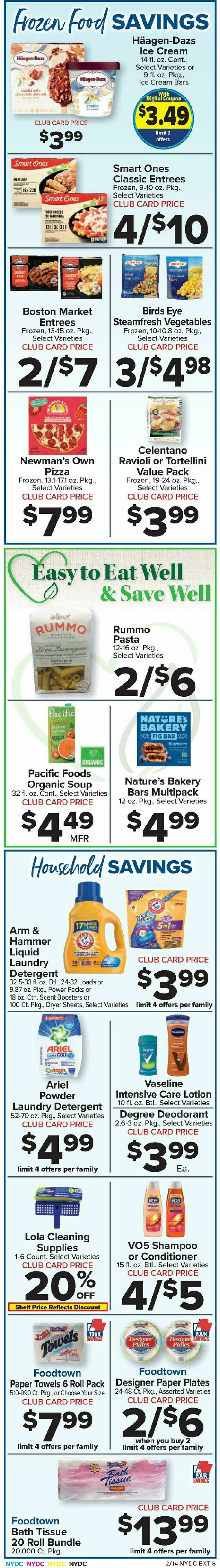 Food Town Weekly Ad from February 14