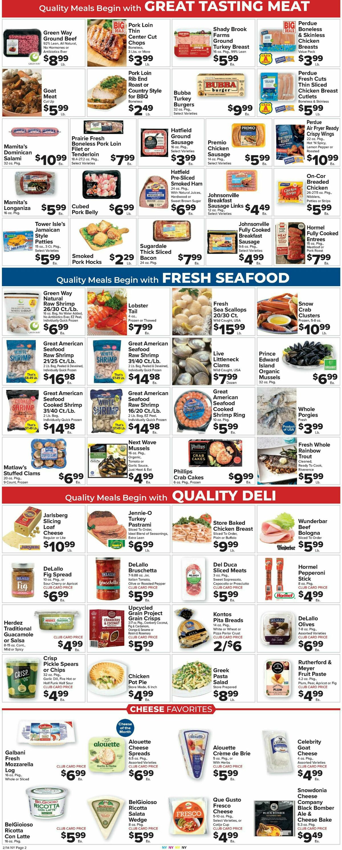Food Town Weekly Ad from February 14