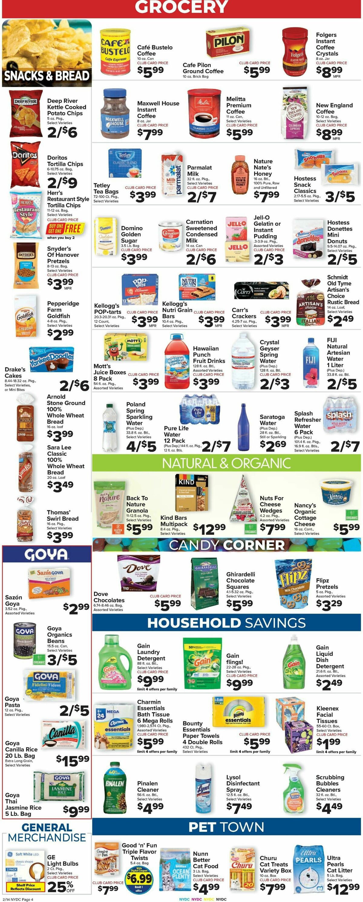 Food Town Weekly Ad from February 14