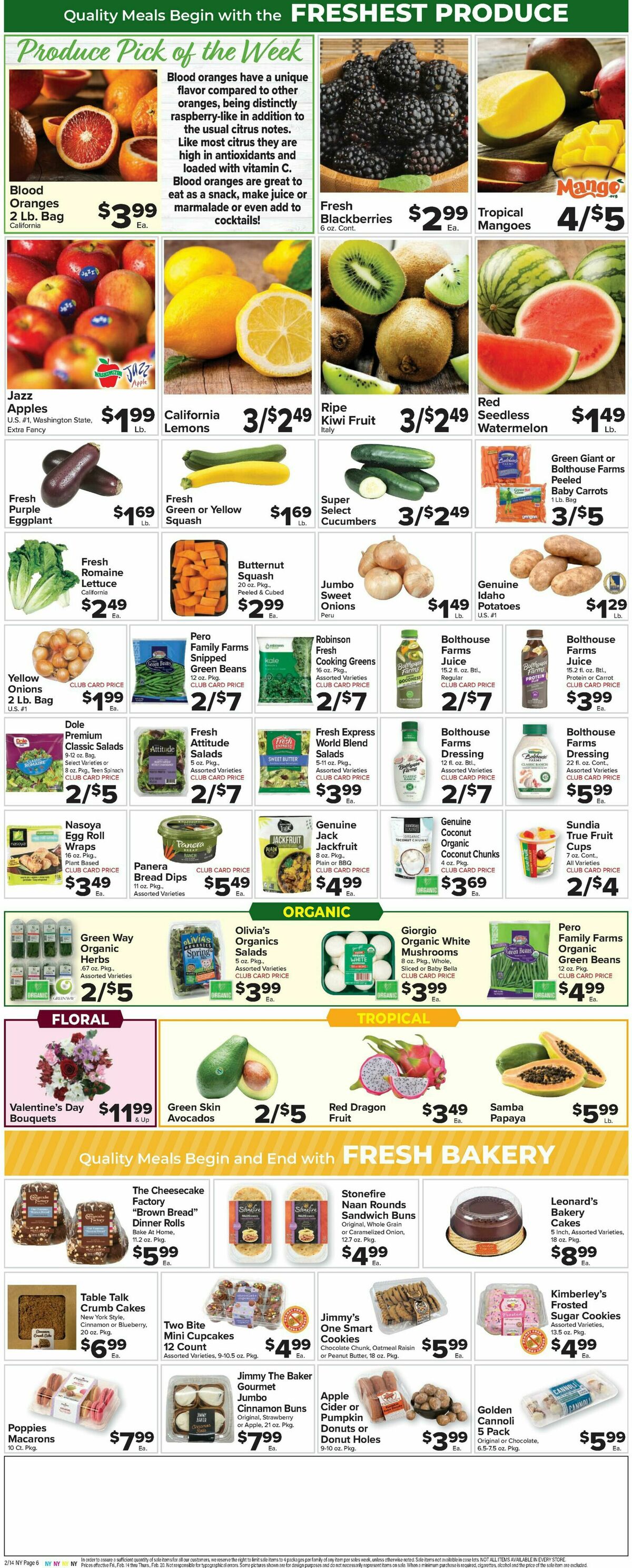 Food Town Weekly Ad from February 14