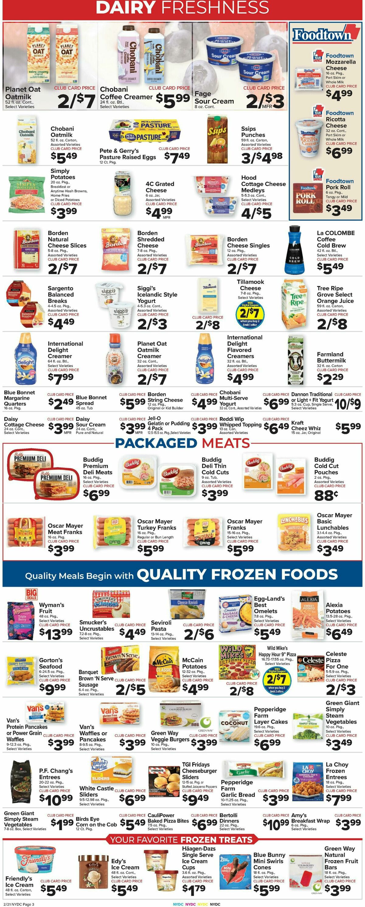 Food Town Weekly Ad from February 21