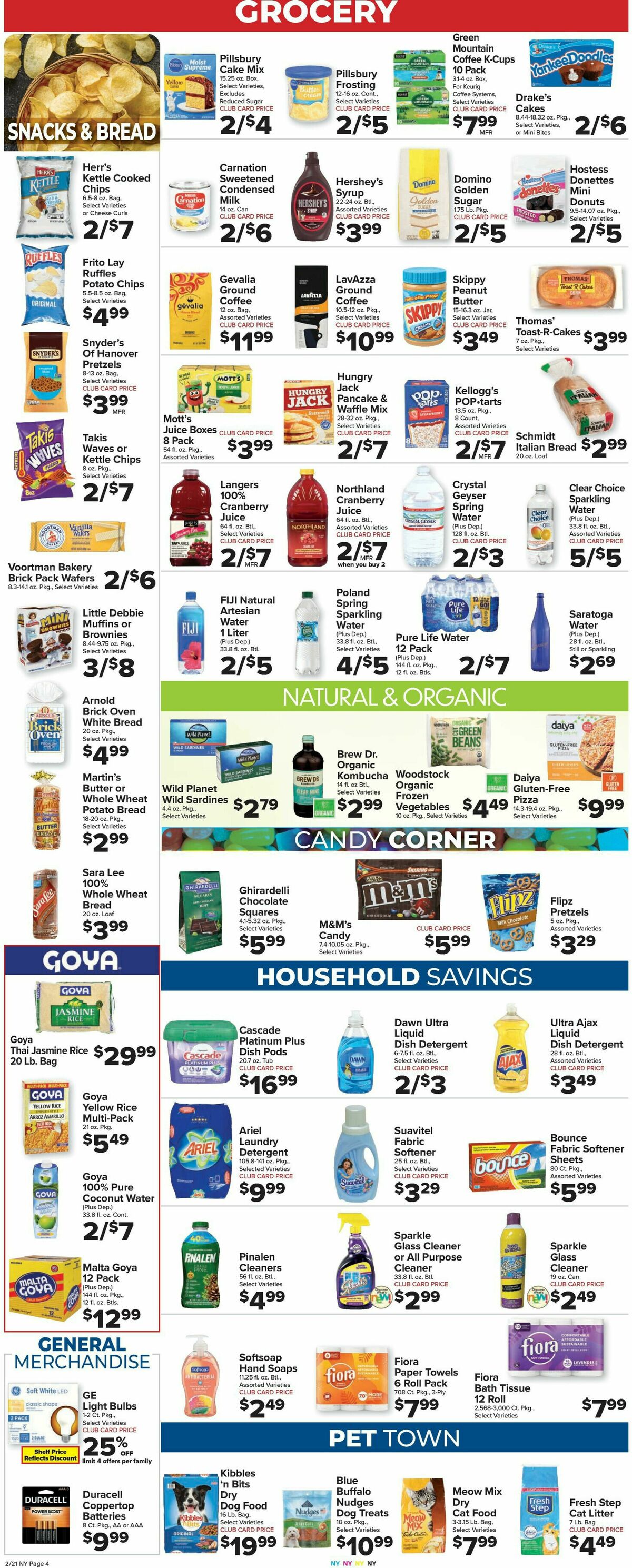Food Town Weekly Ad from February 21