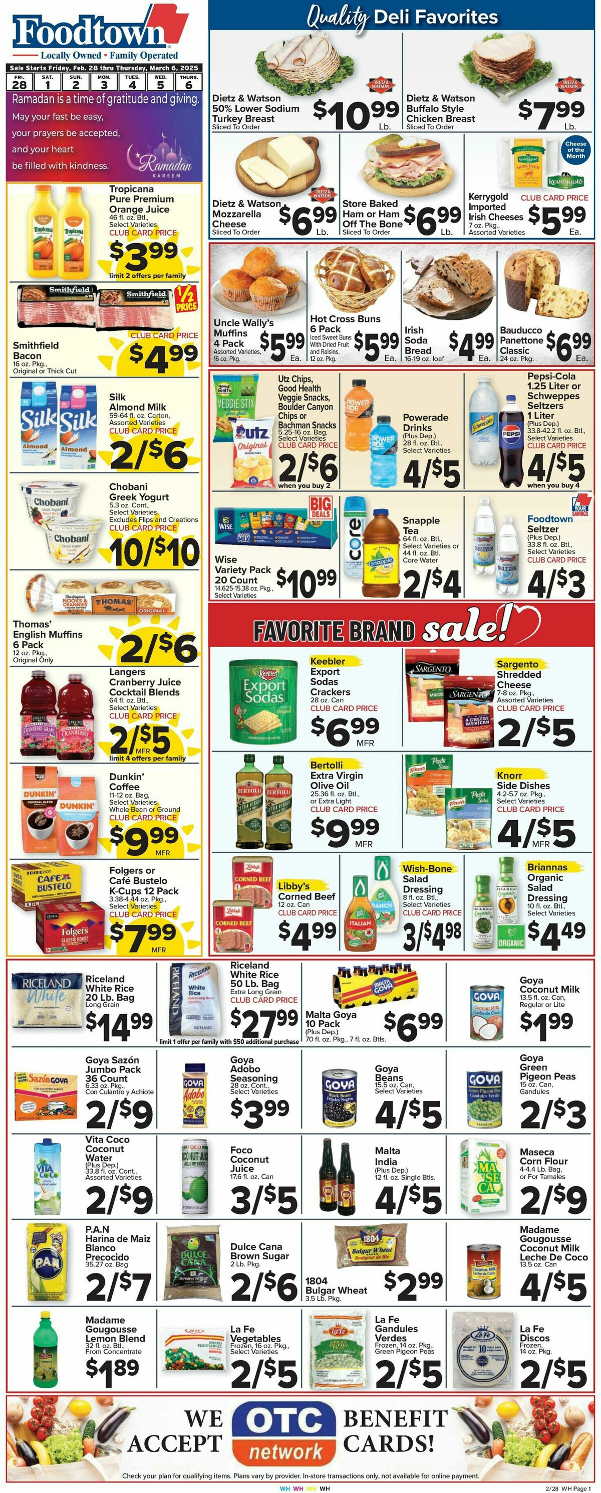 Food Town Weekly Ad from February 28