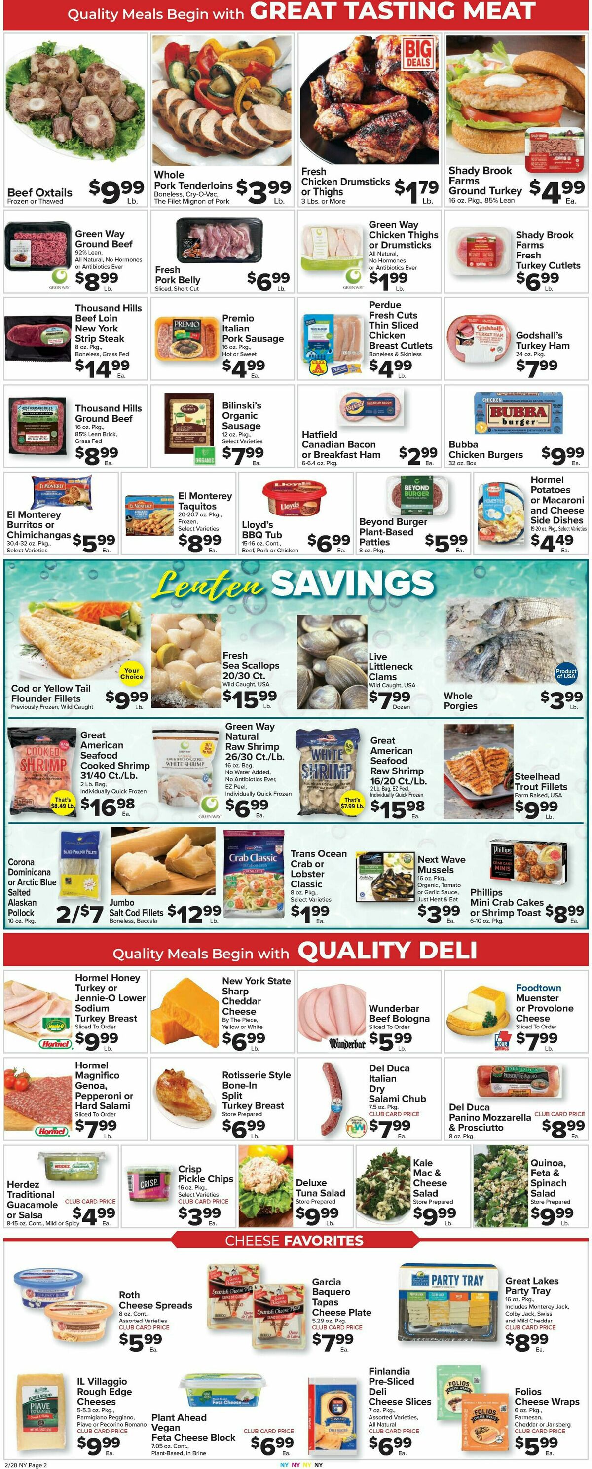 Food Town Weekly Ad from February 28