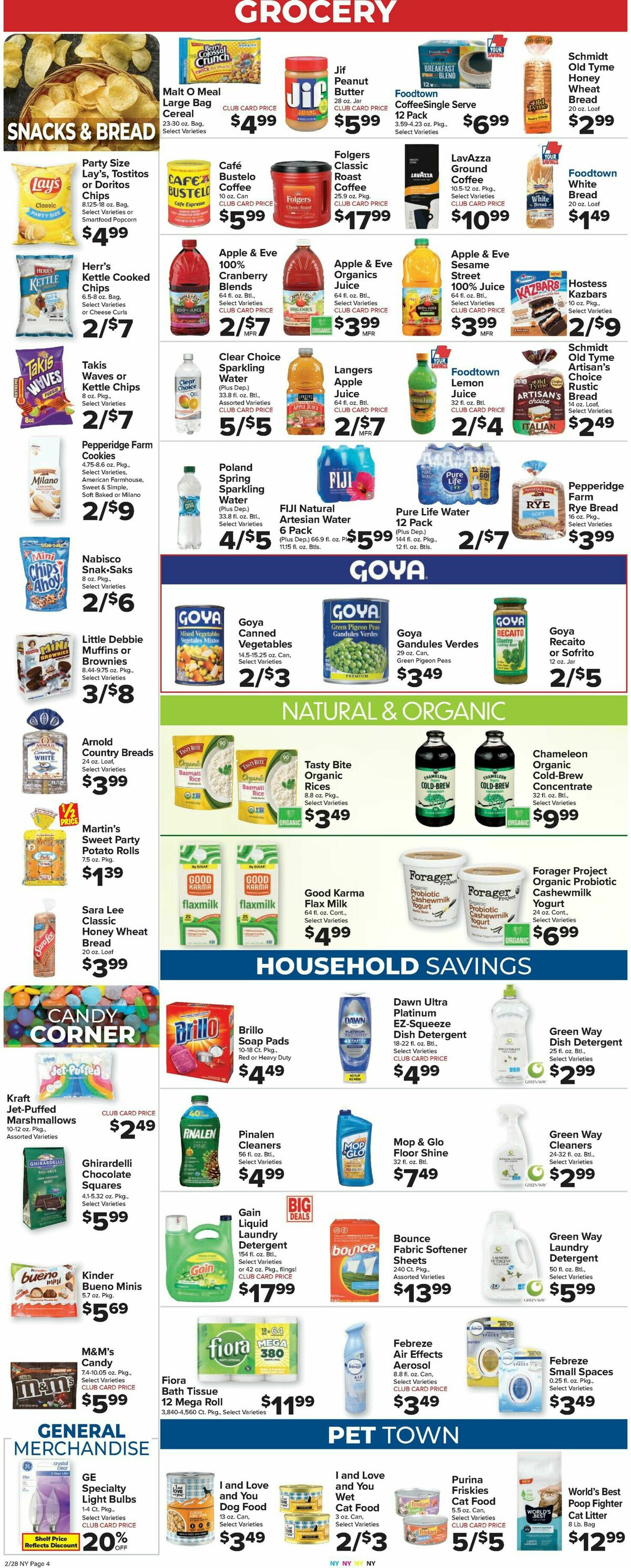 Food Town Weekly Ad from February 28