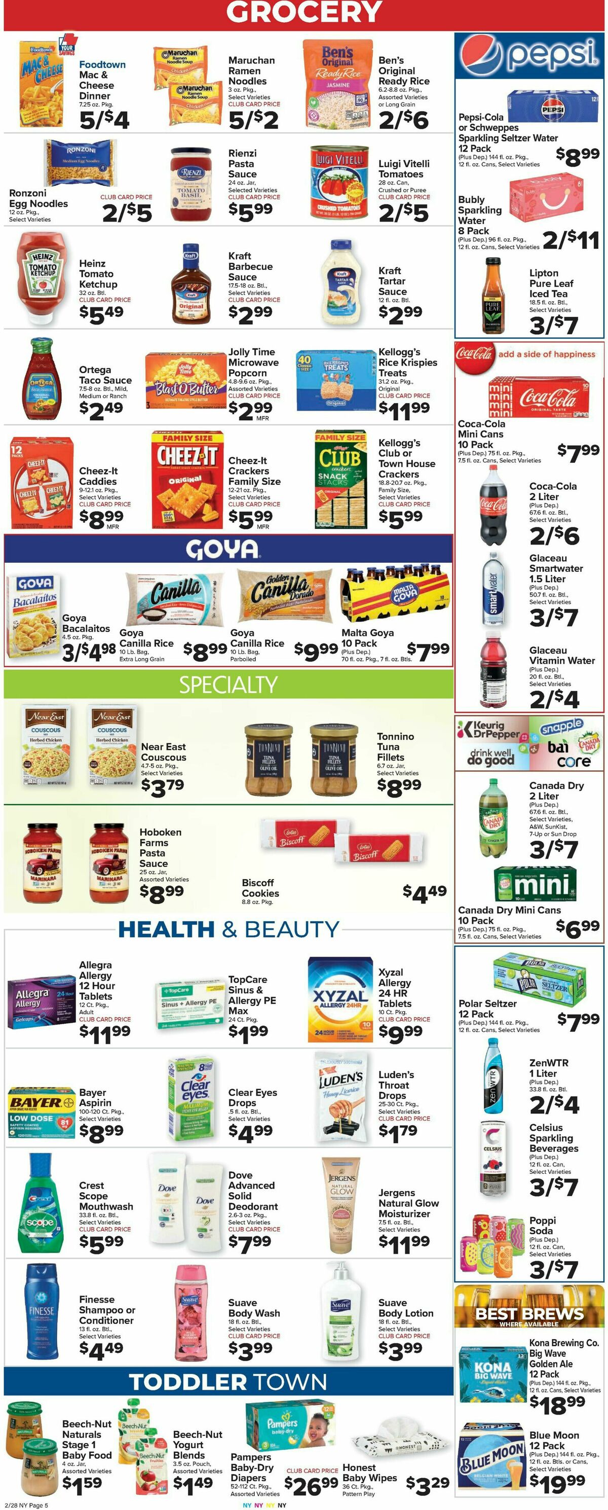 Food Town Weekly Ad from February 28