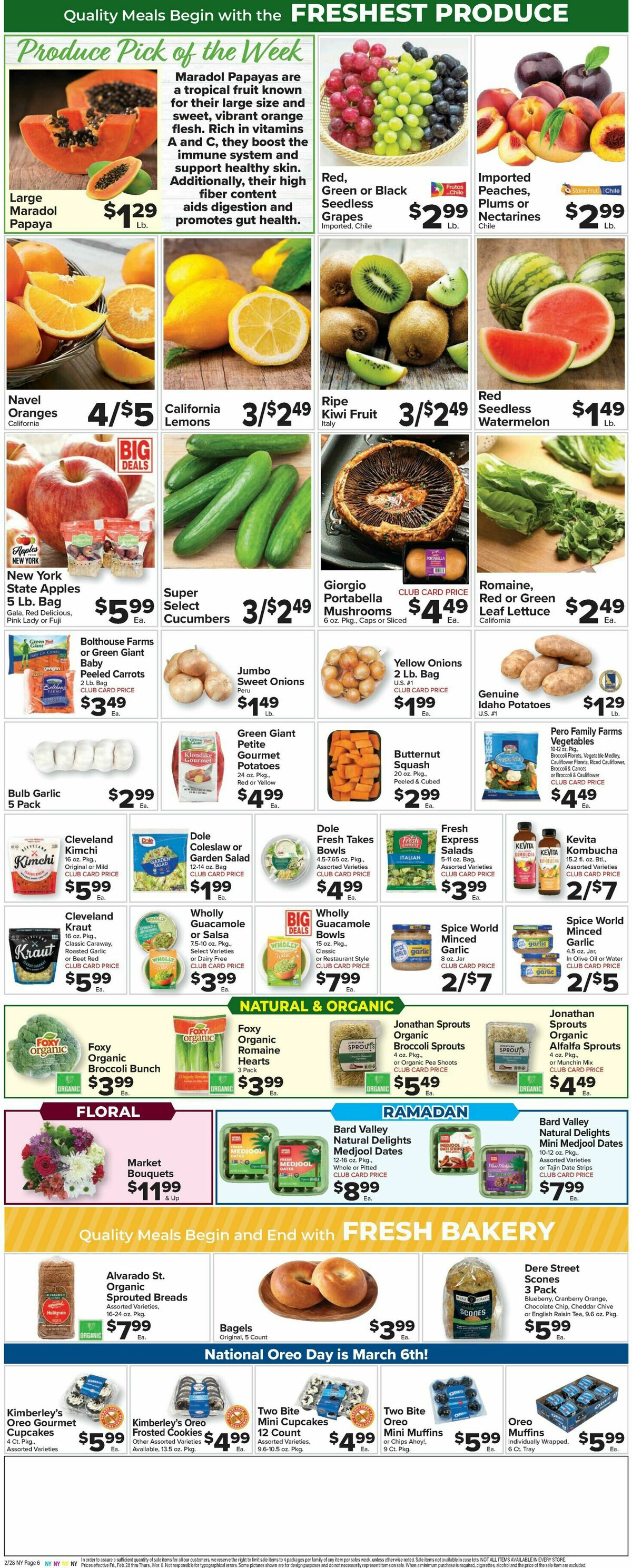 Food Town Weekly Ad from February 28