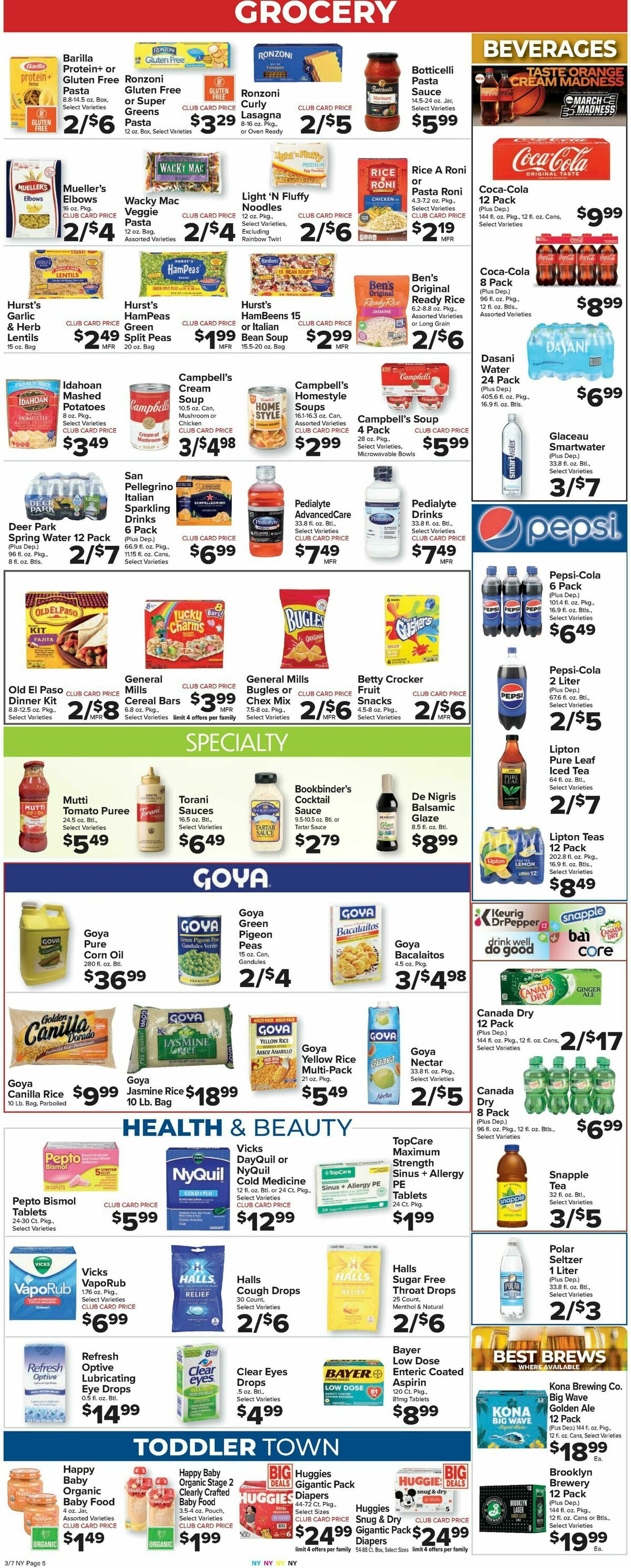 Food Town Weekly Ad from March 7