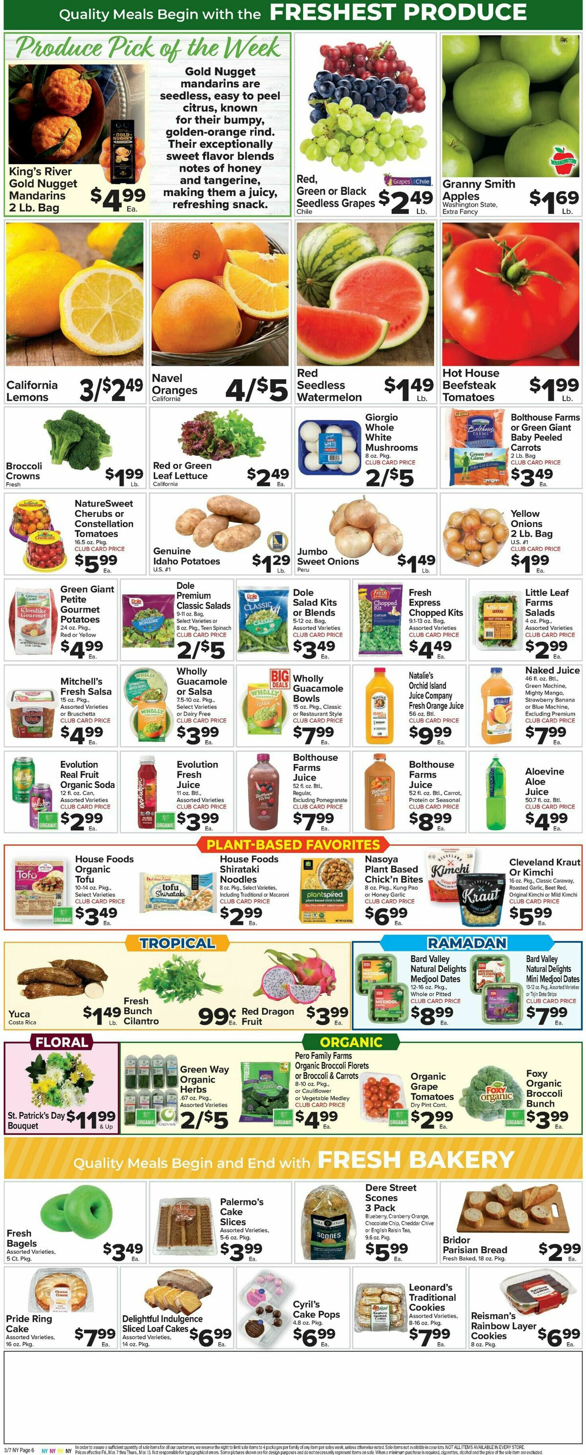 Food Town Weekly Ad from March 7
