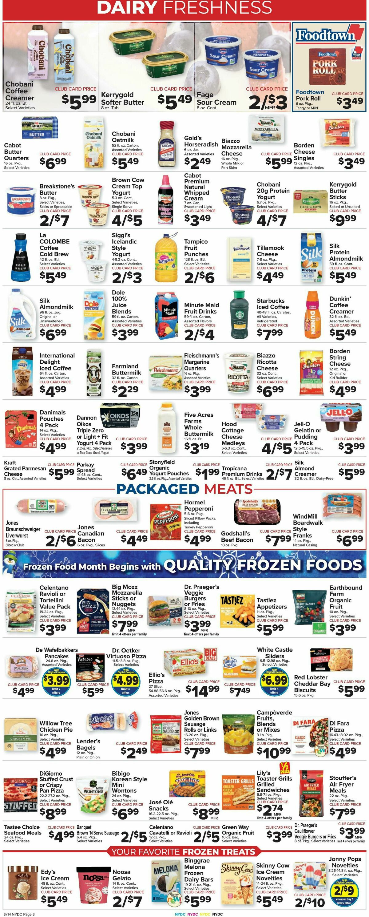 Food Town Weekly Ad from March 14