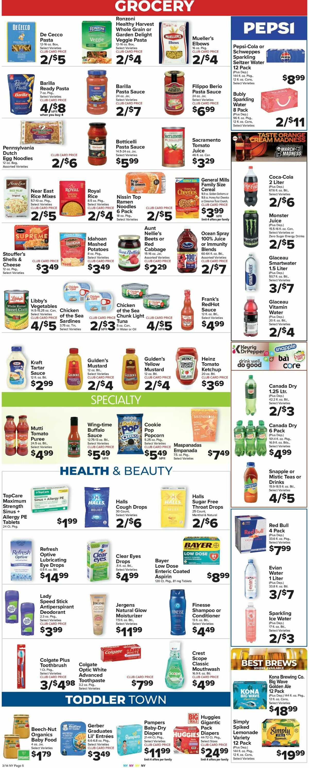 Food Town Weekly Ad from March 14