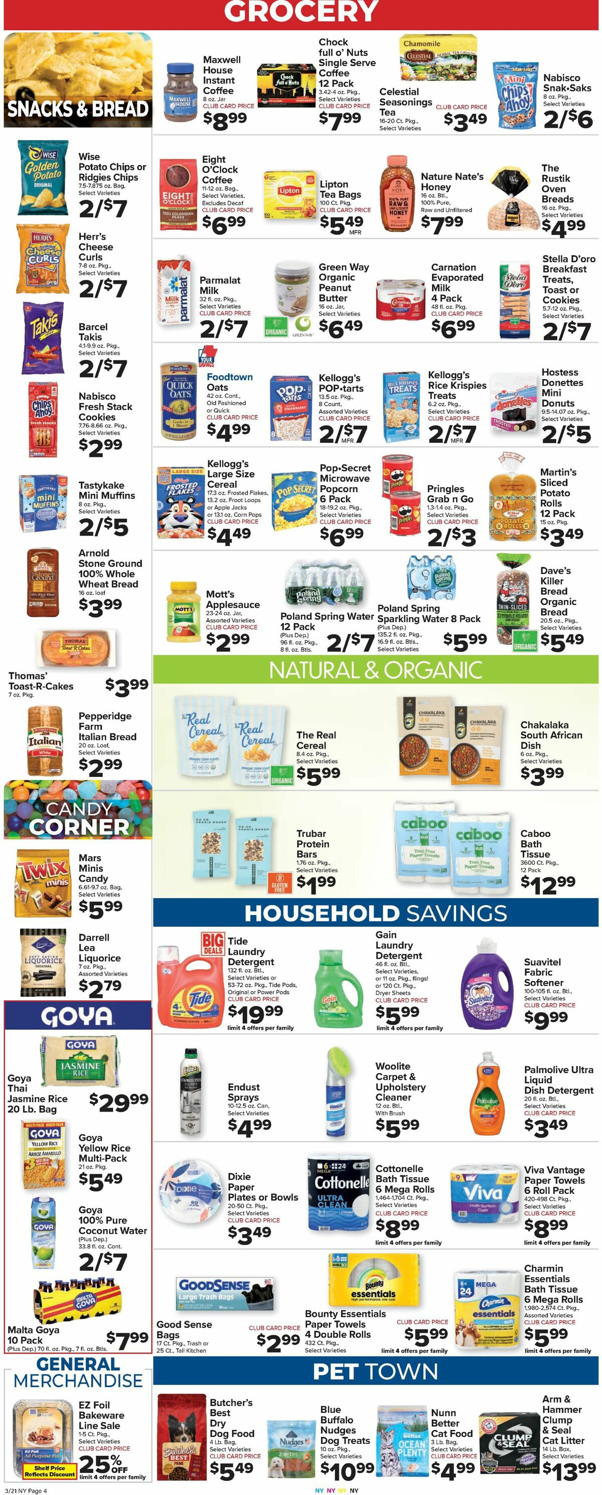 Food Town Weekly Ad from March 21