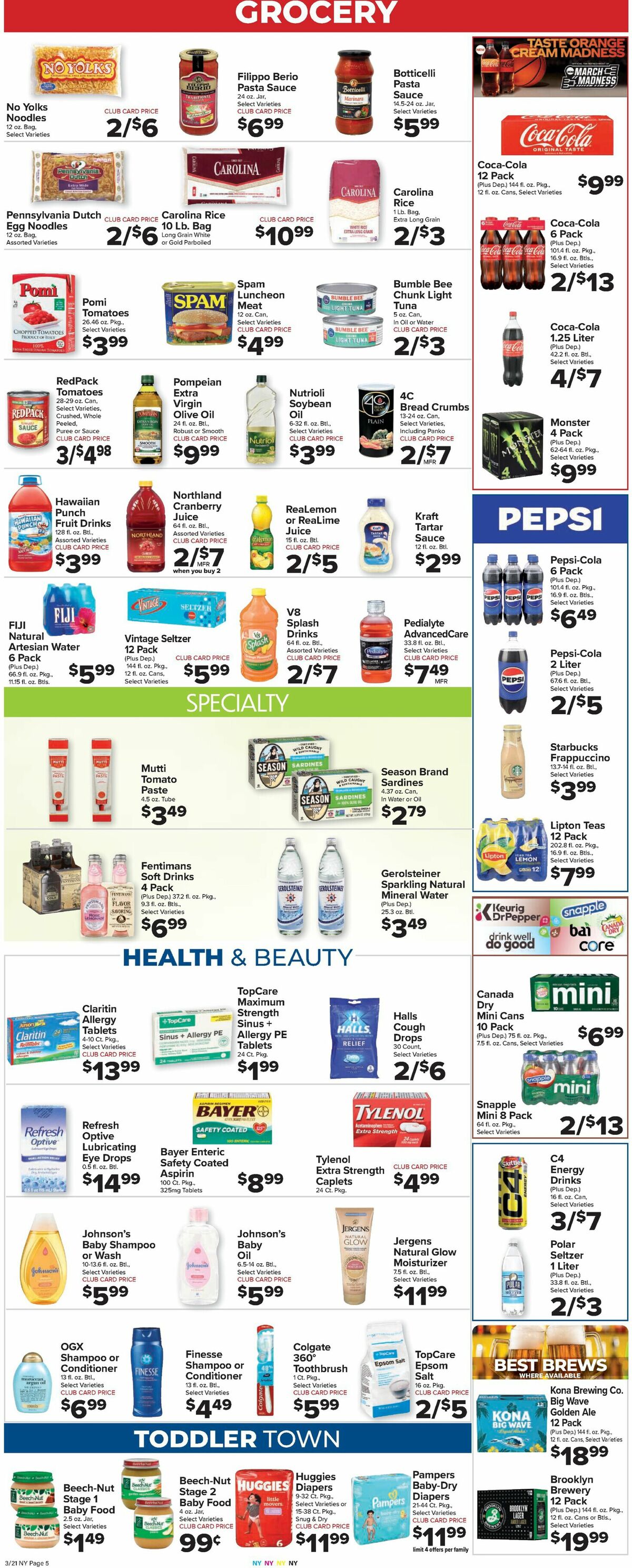 Food Town Weekly Ad from March 21