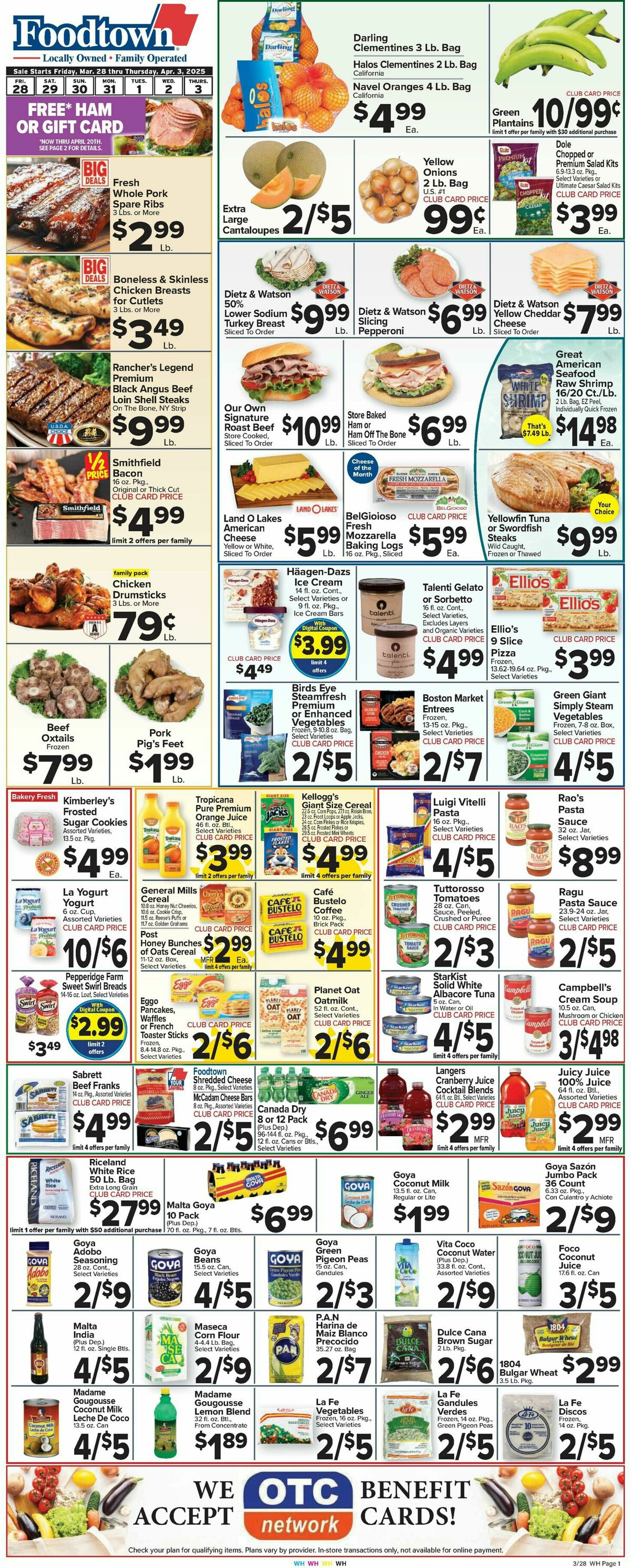 Food Town Weekly Ad from March 28