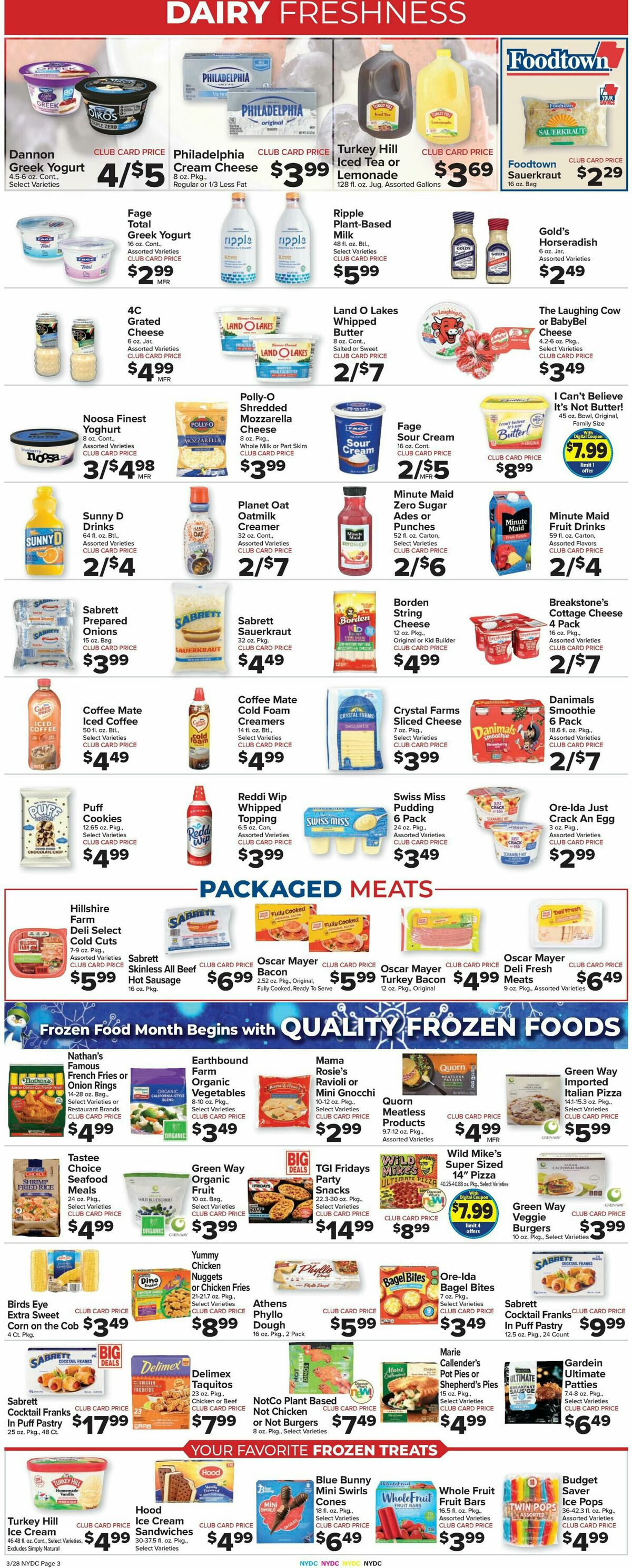 Food Town Weekly Ad from March 28