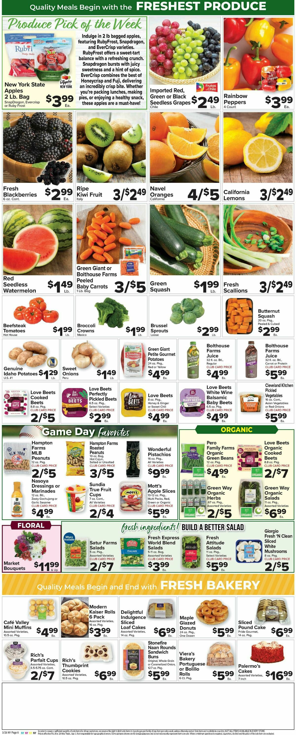 Food Town Weekly Ad from March 28