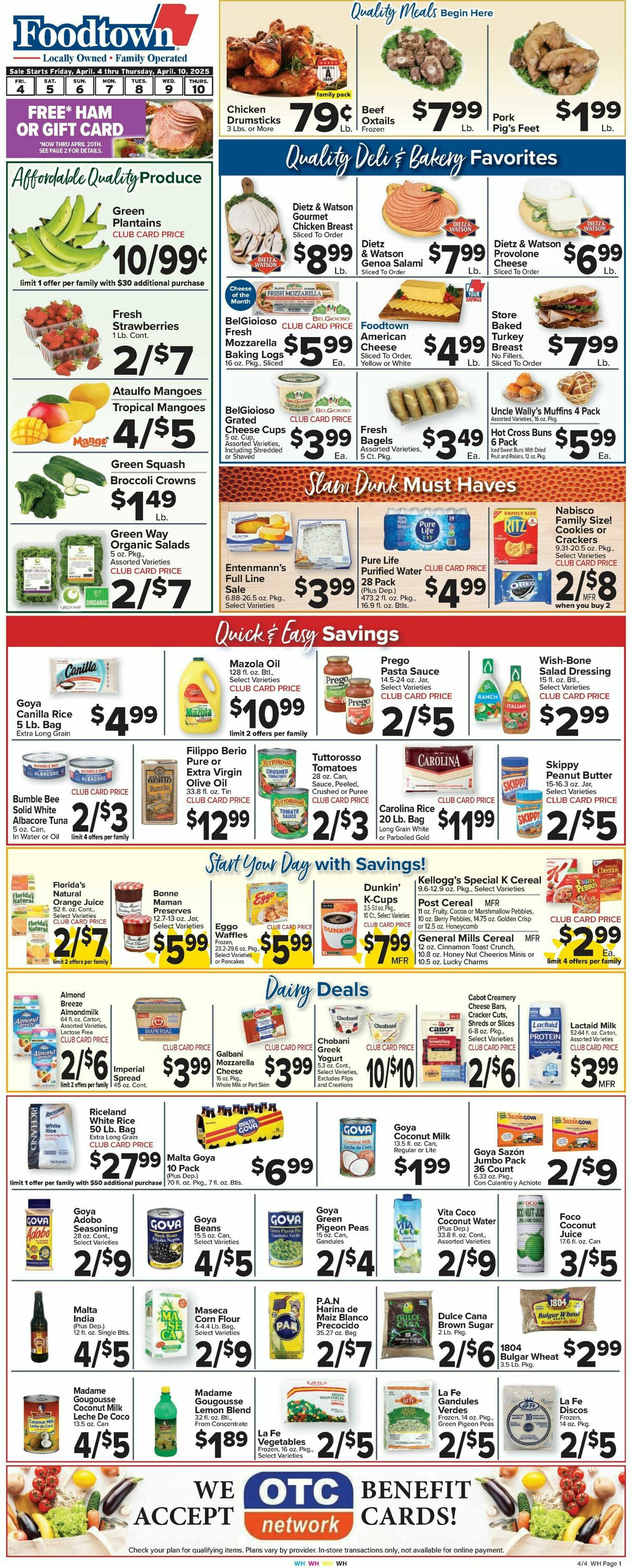 Food Town Weekly Ad from April 4