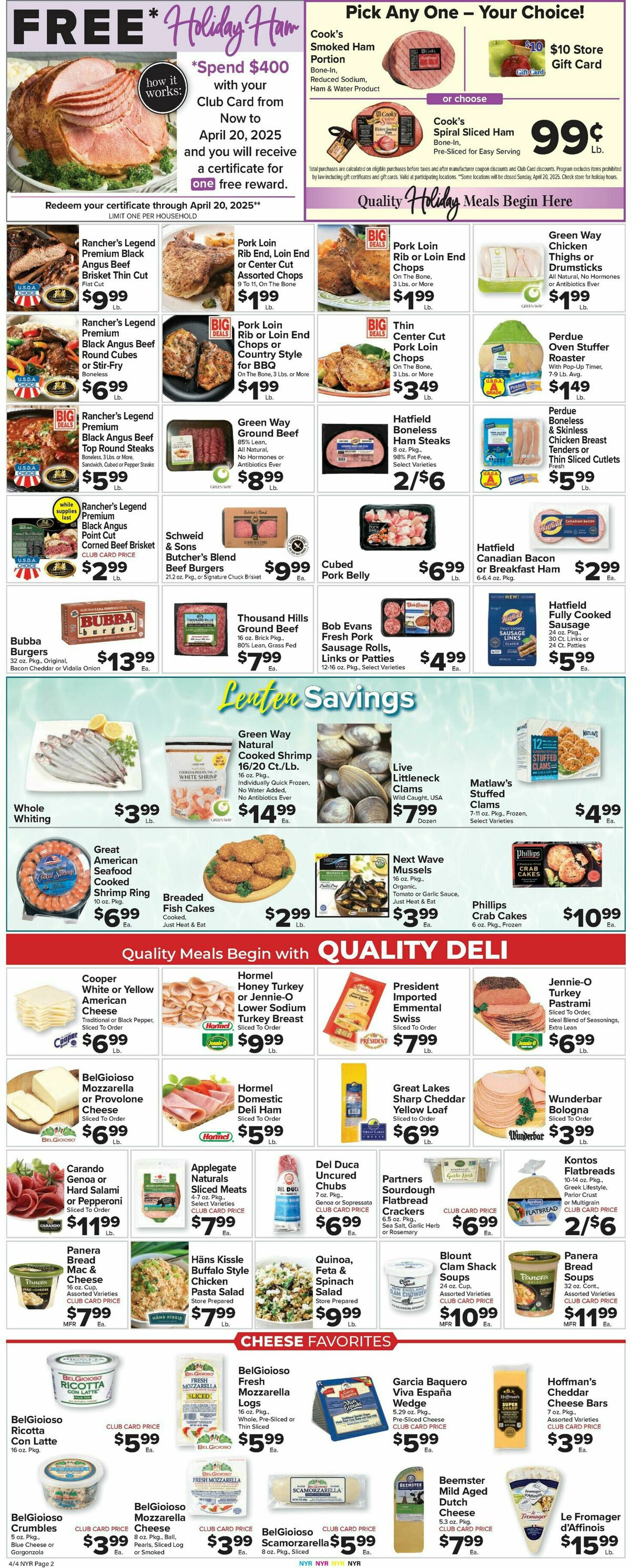 Food Town Weekly Ad from April 4