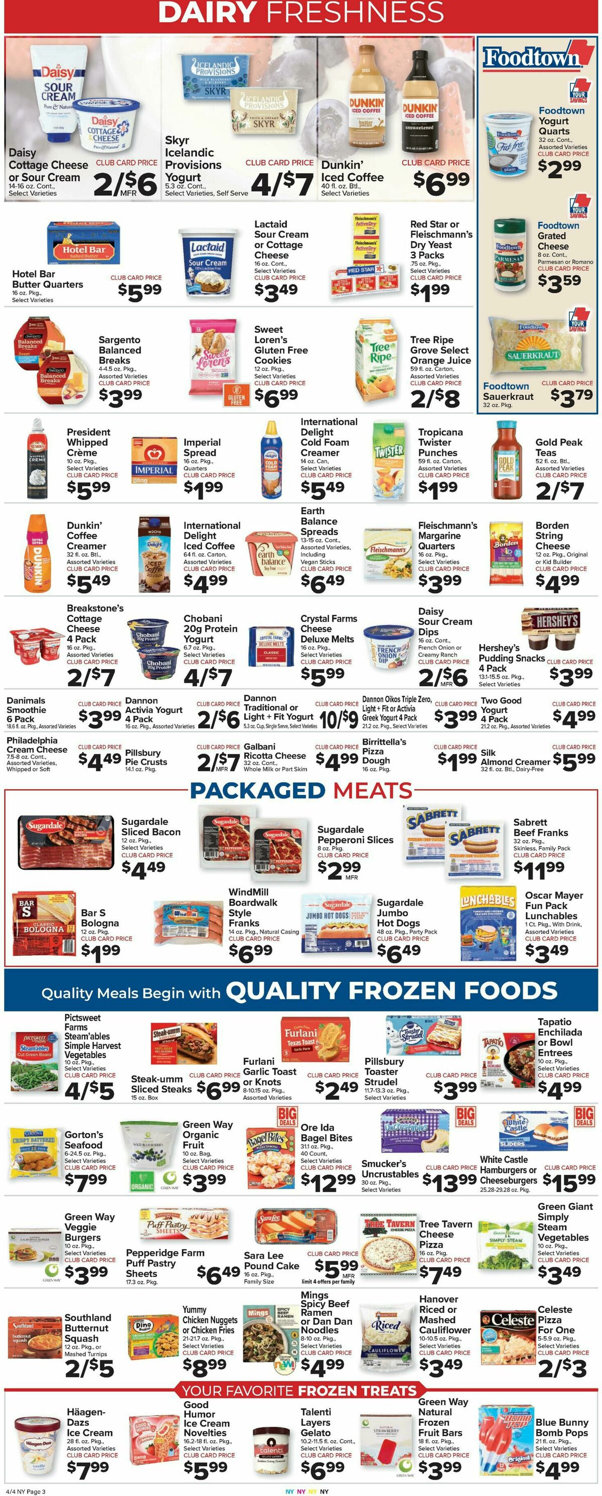 Food Town Weekly Ad from April 4