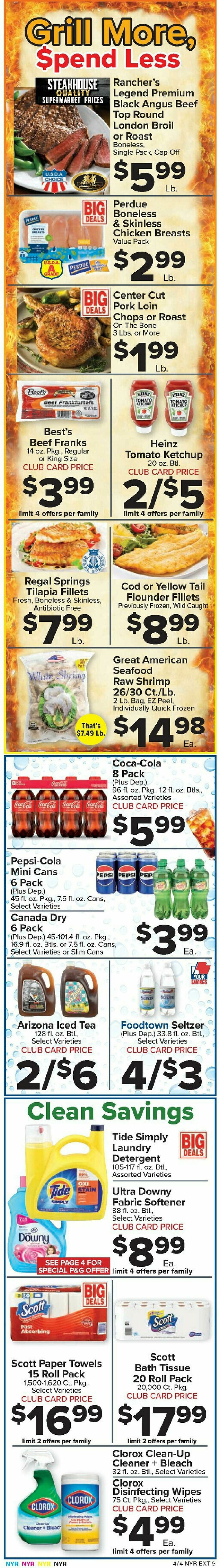 Food Town Weekly Ad from April 4