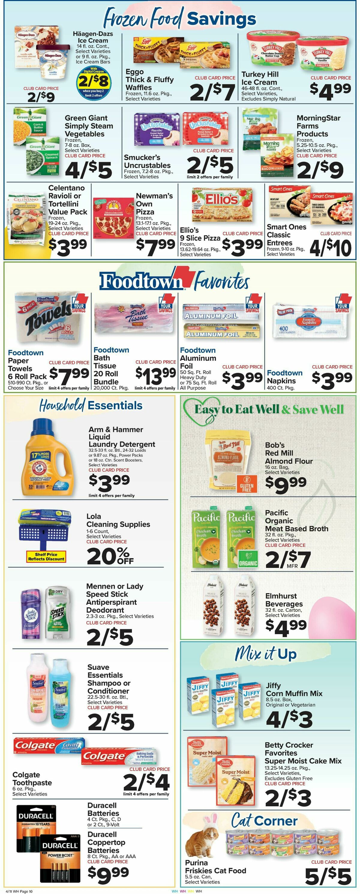 Food Town Weekly Ad from April 11