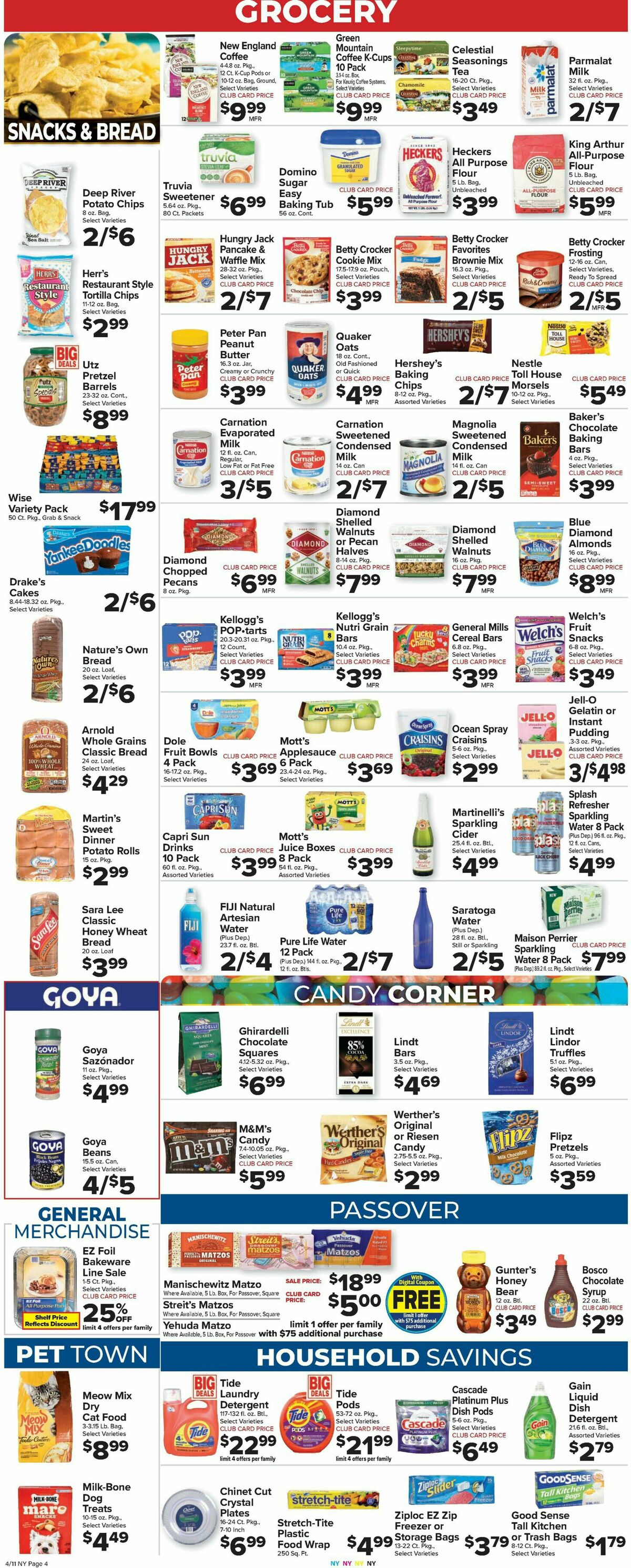 Food Town Weekly Ad from April 11