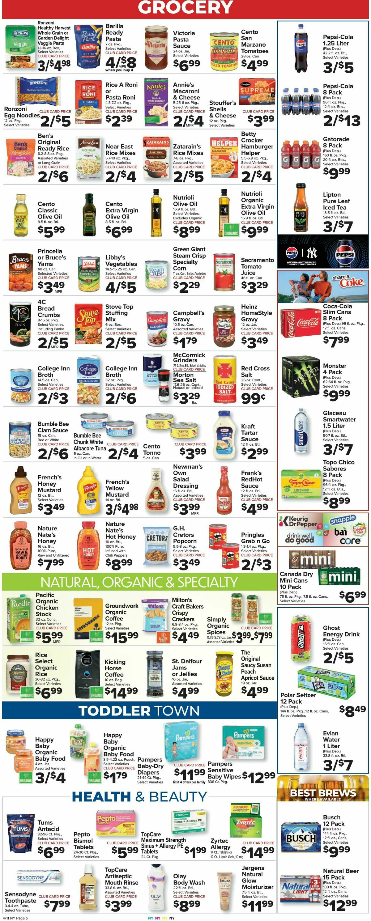 Food Town Weekly Ad from April 11