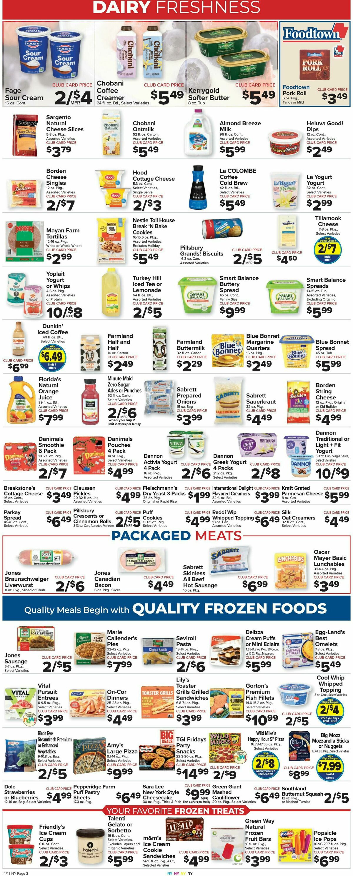 Food Town Weekly Ad from April 18