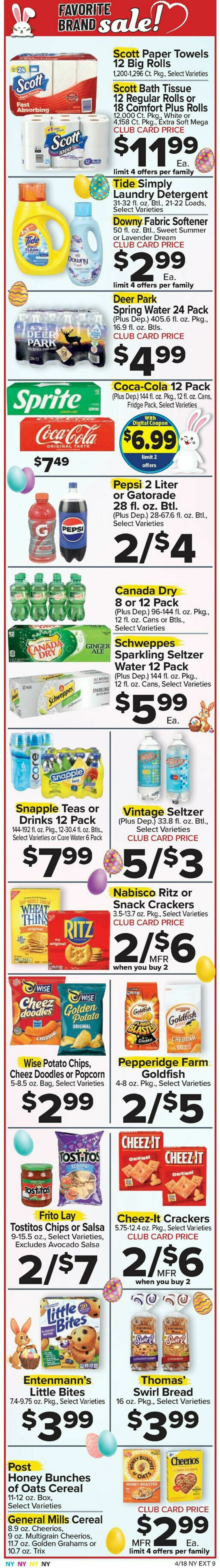 Food Town Weekly Ad from April 18