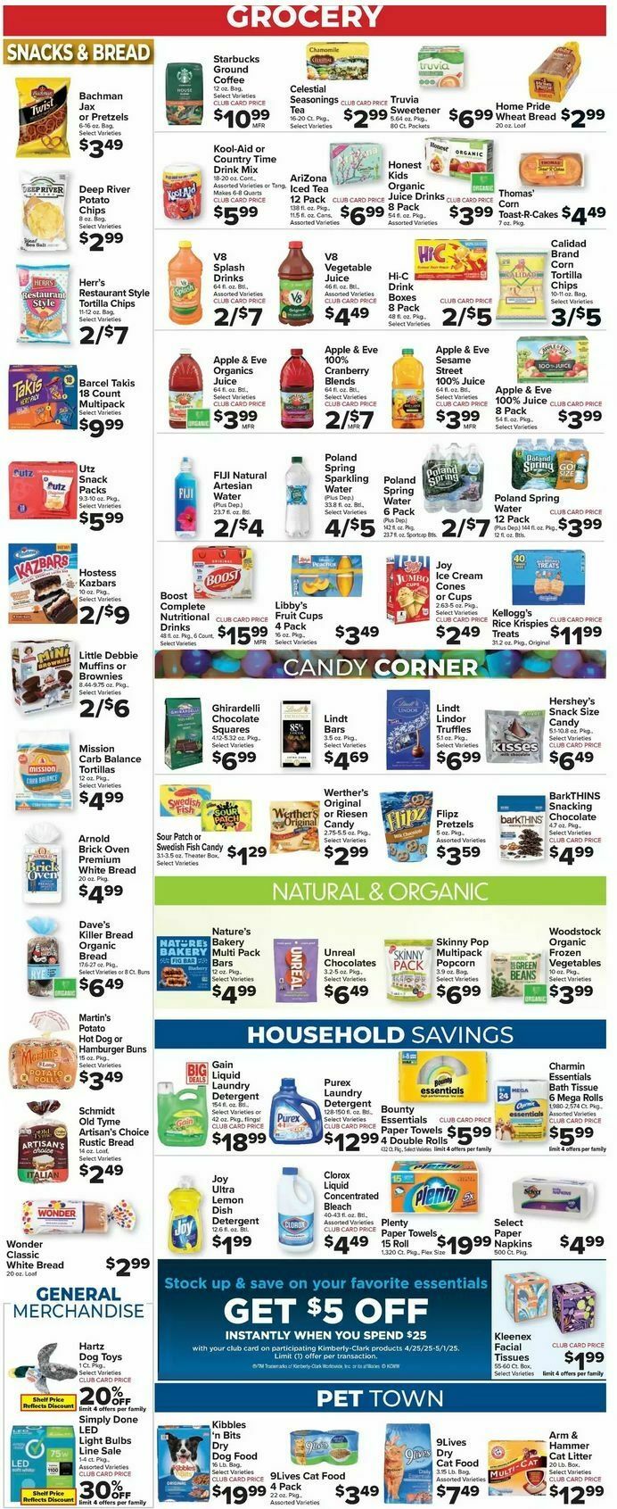 Food Town Weekly Ad from April 25