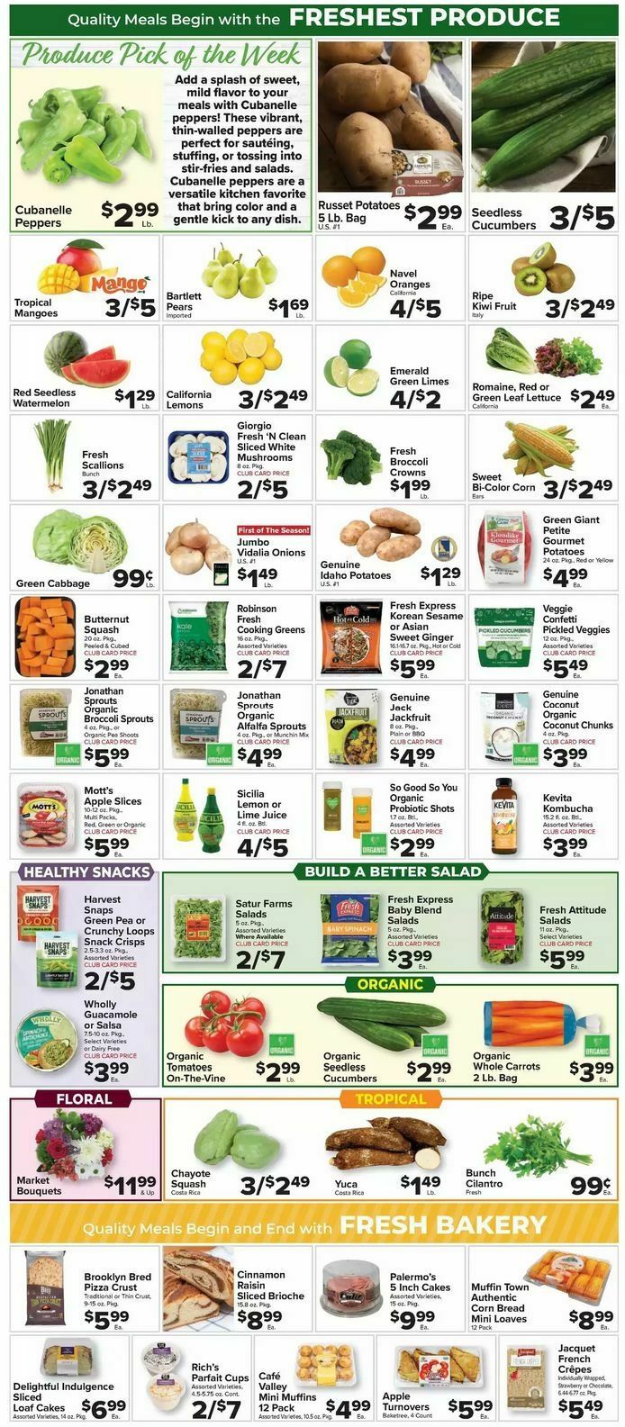 Food Town Weekly Ad from April 25