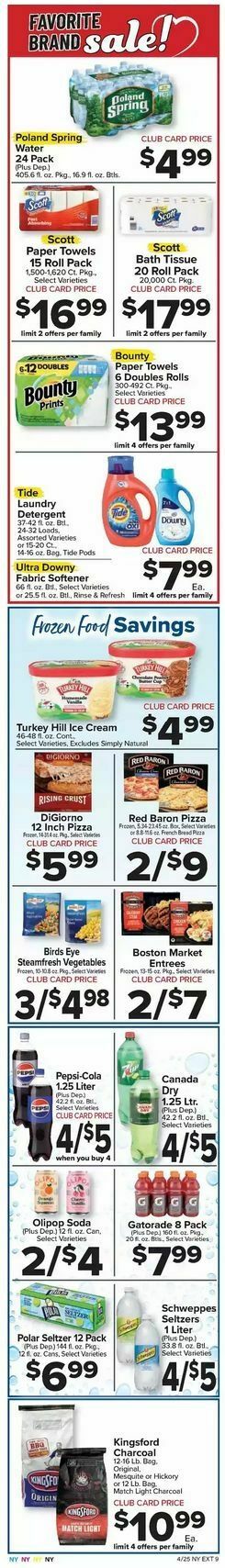 Food Town Weekly Ad from April 25