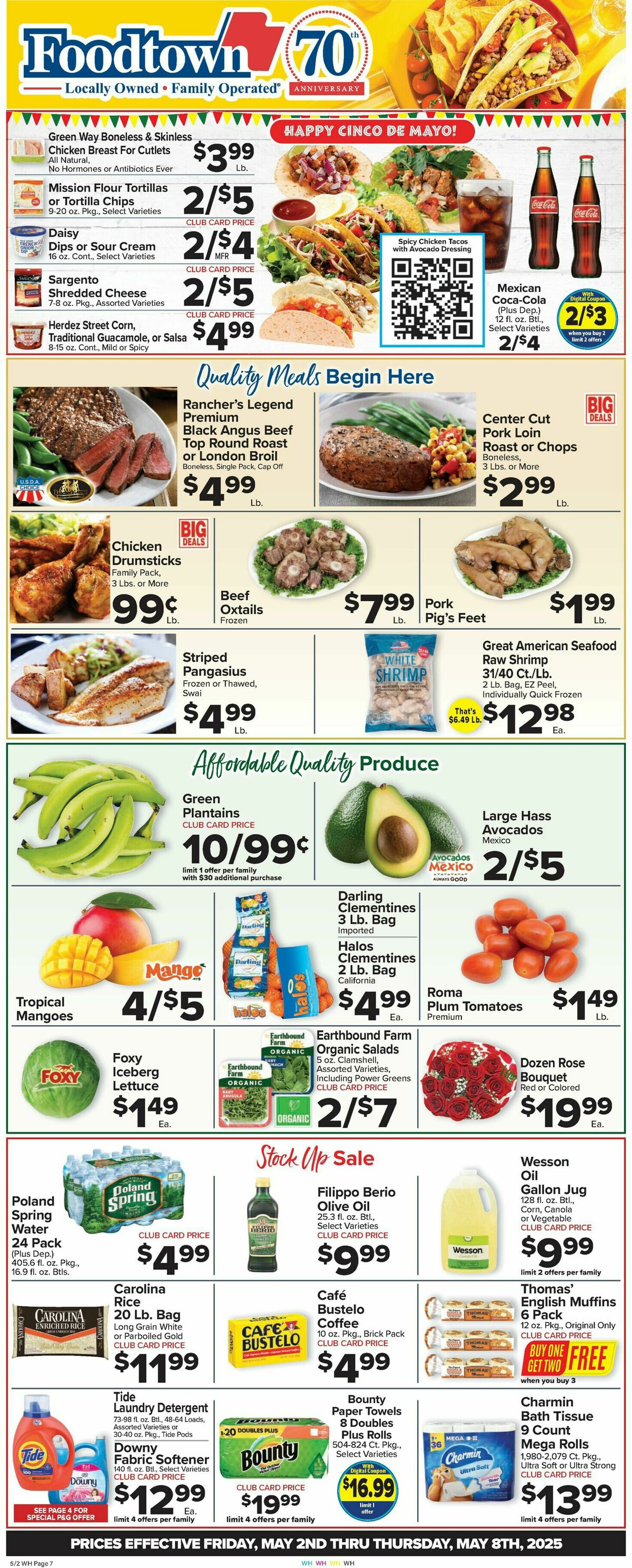 Food Town Weekly Ad from May 2