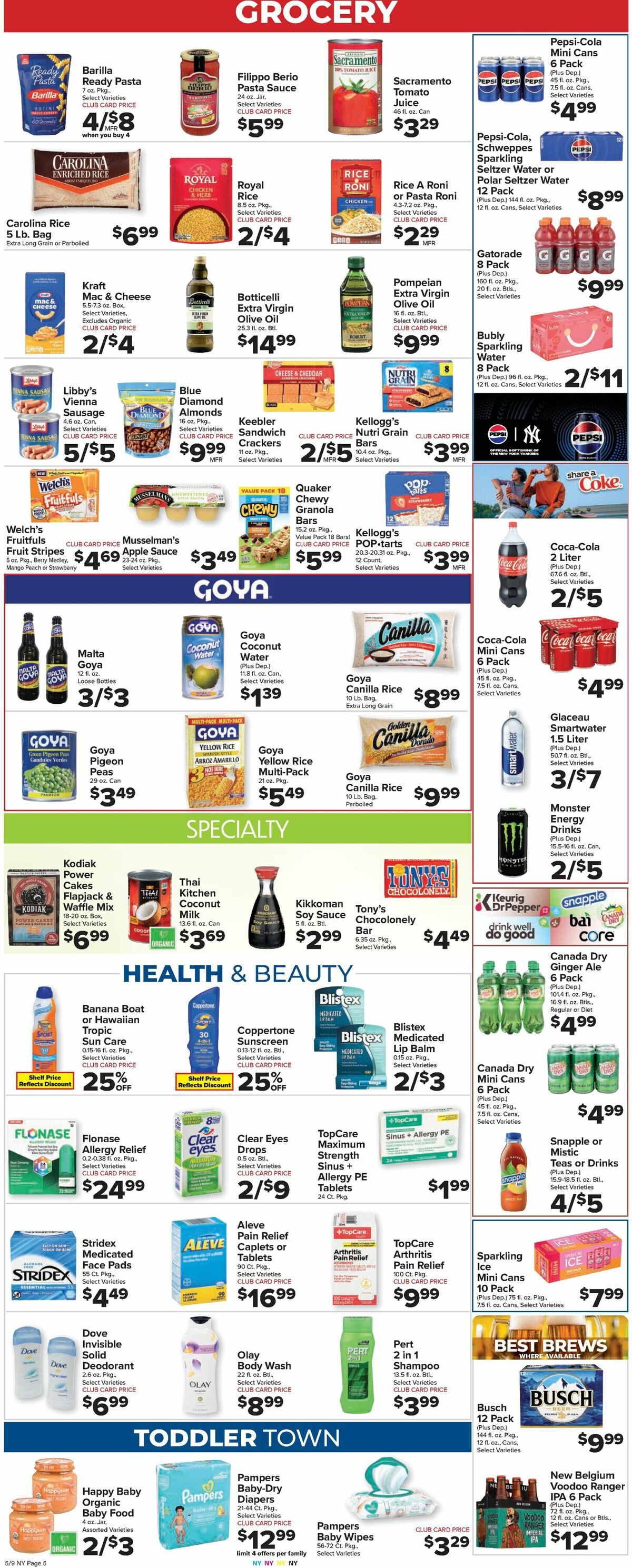 Food Town Weekly Ad from May 9