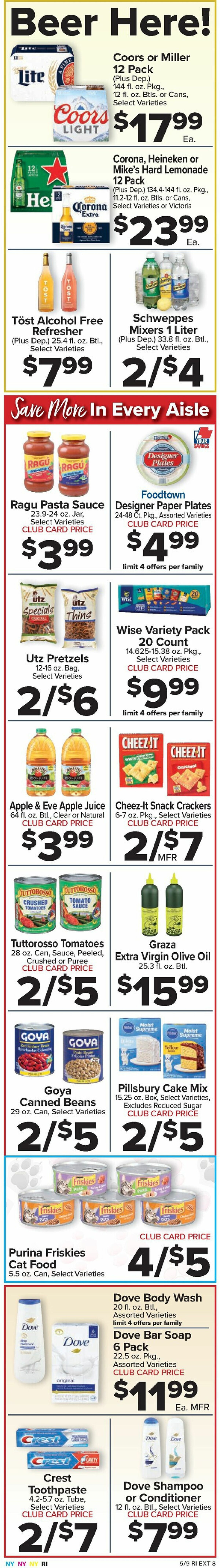 Food Town Weekly Ad from May 9