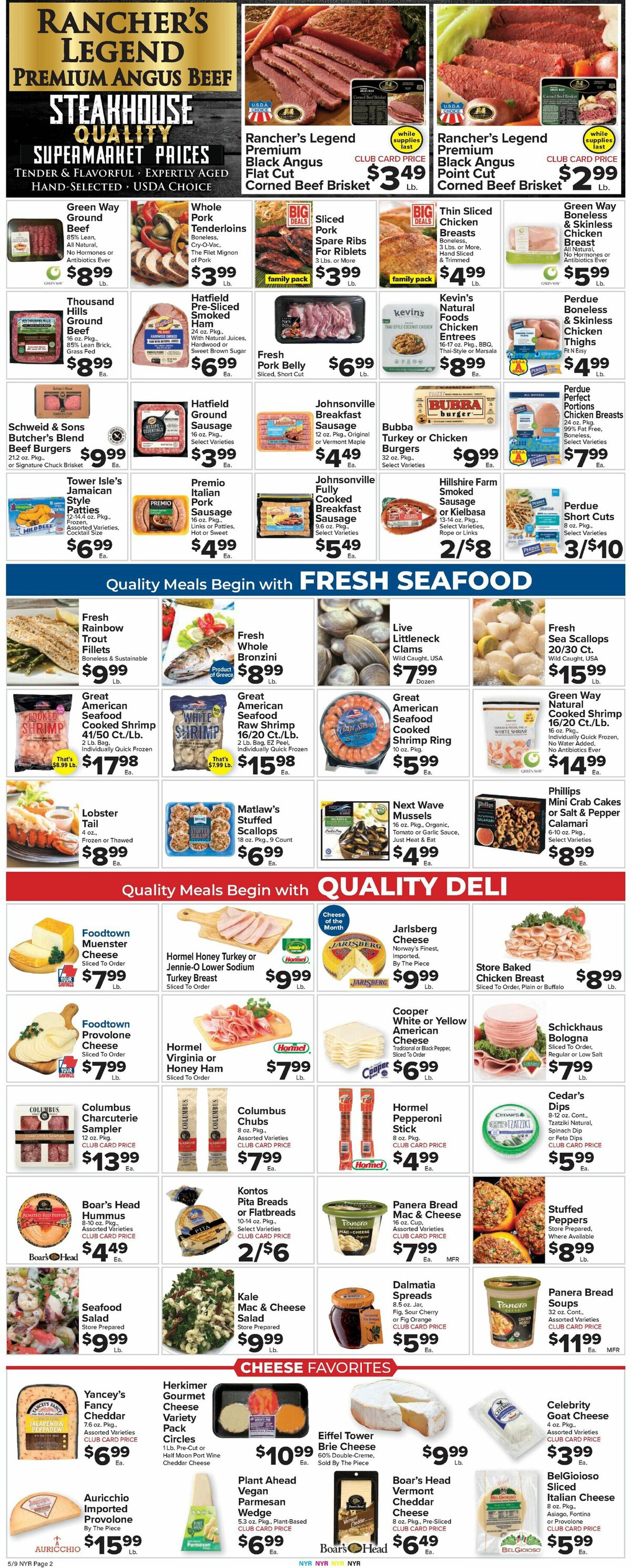 Food Town Weekly Ad from May 9