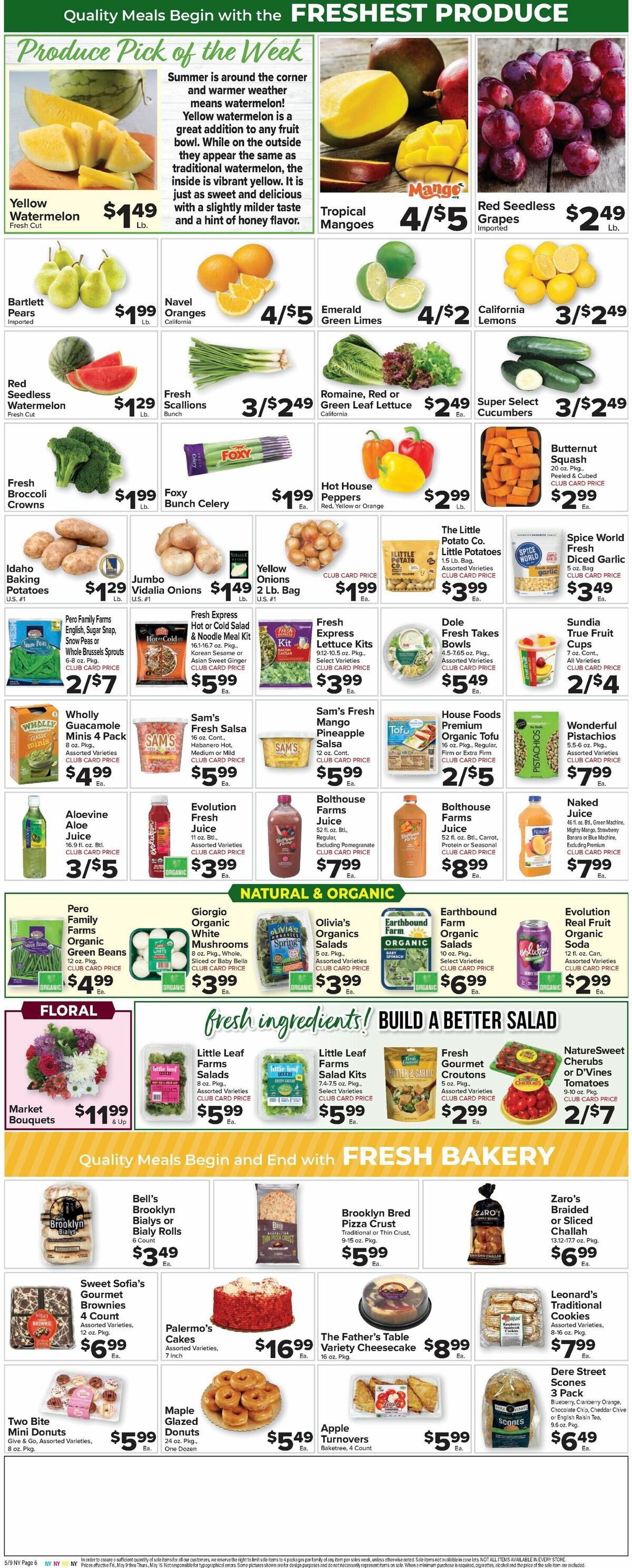 Food Town Weekly Ad from May 9