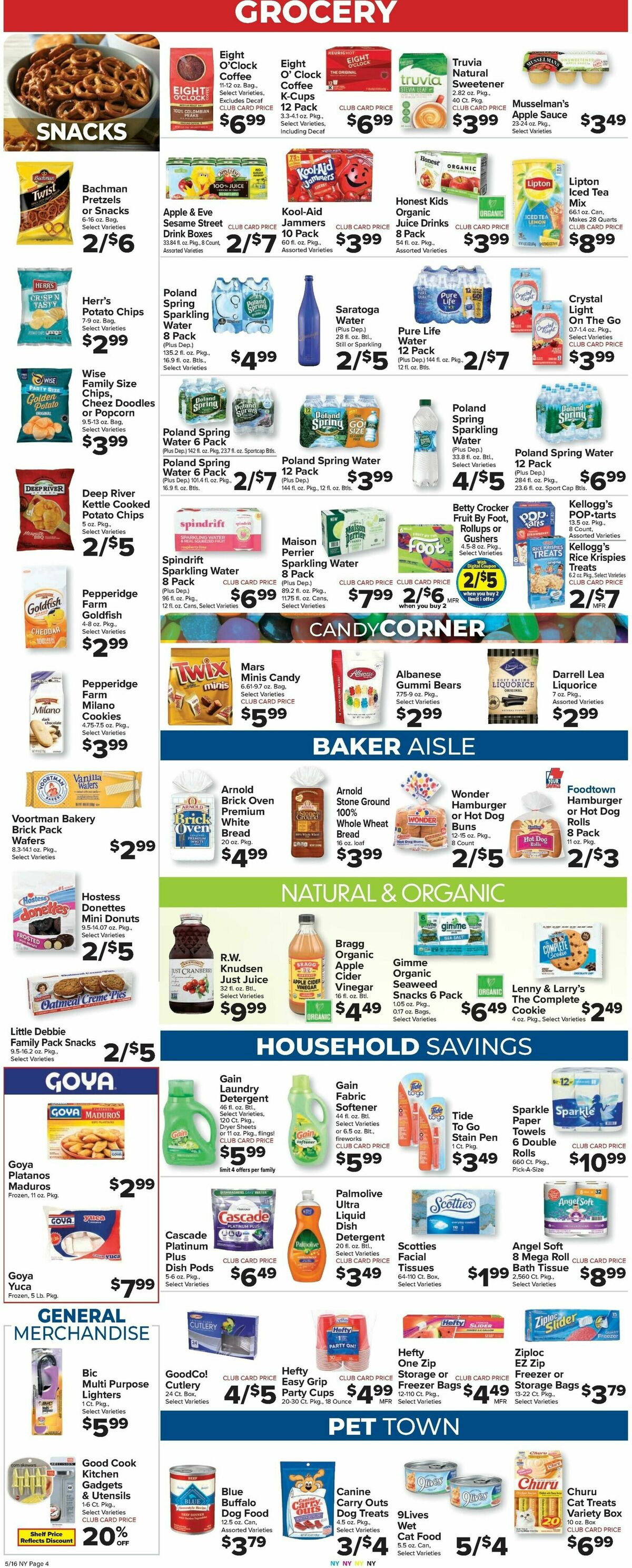 Food Town Weekly Ad from May 16