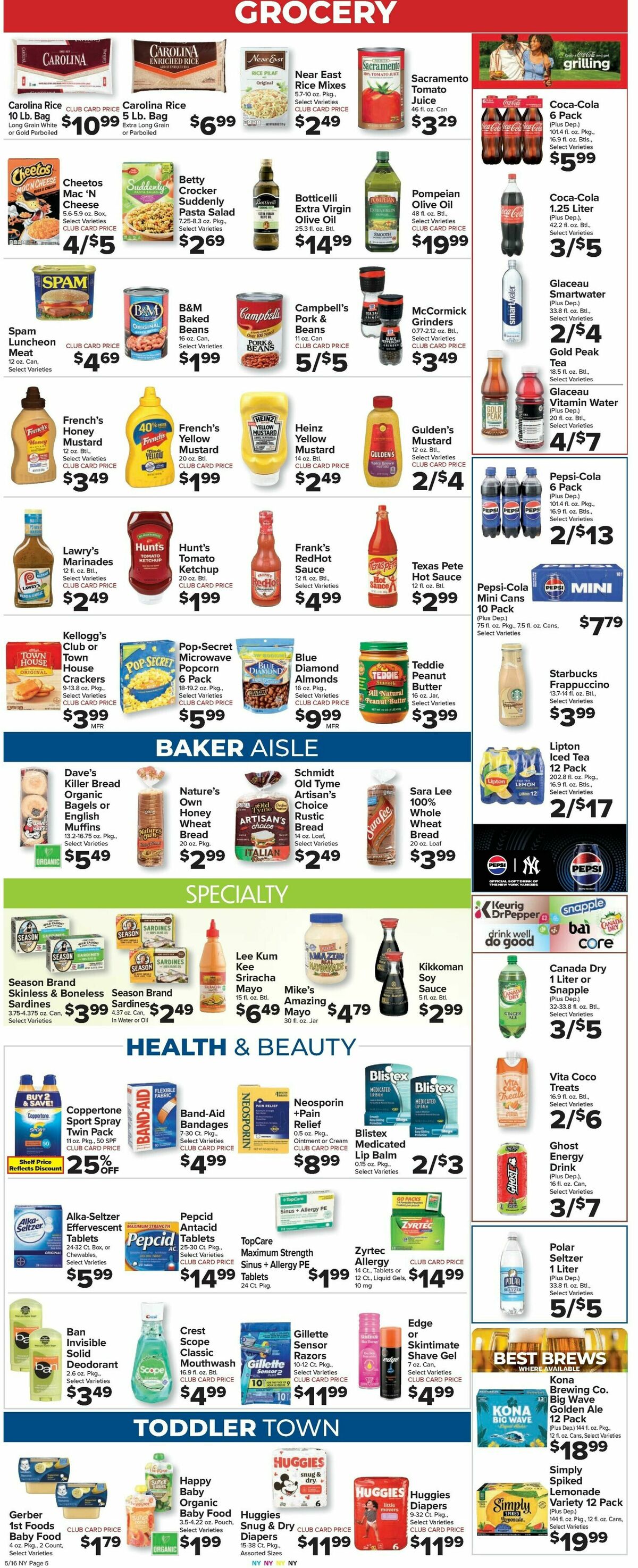 Food Town Weekly Ad from May 16