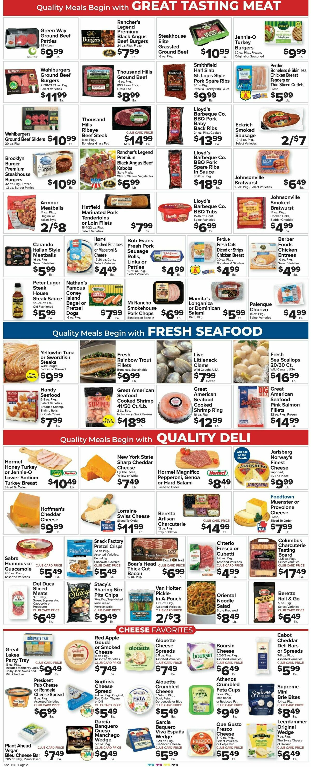 Food Town Weekly Ad from May 23