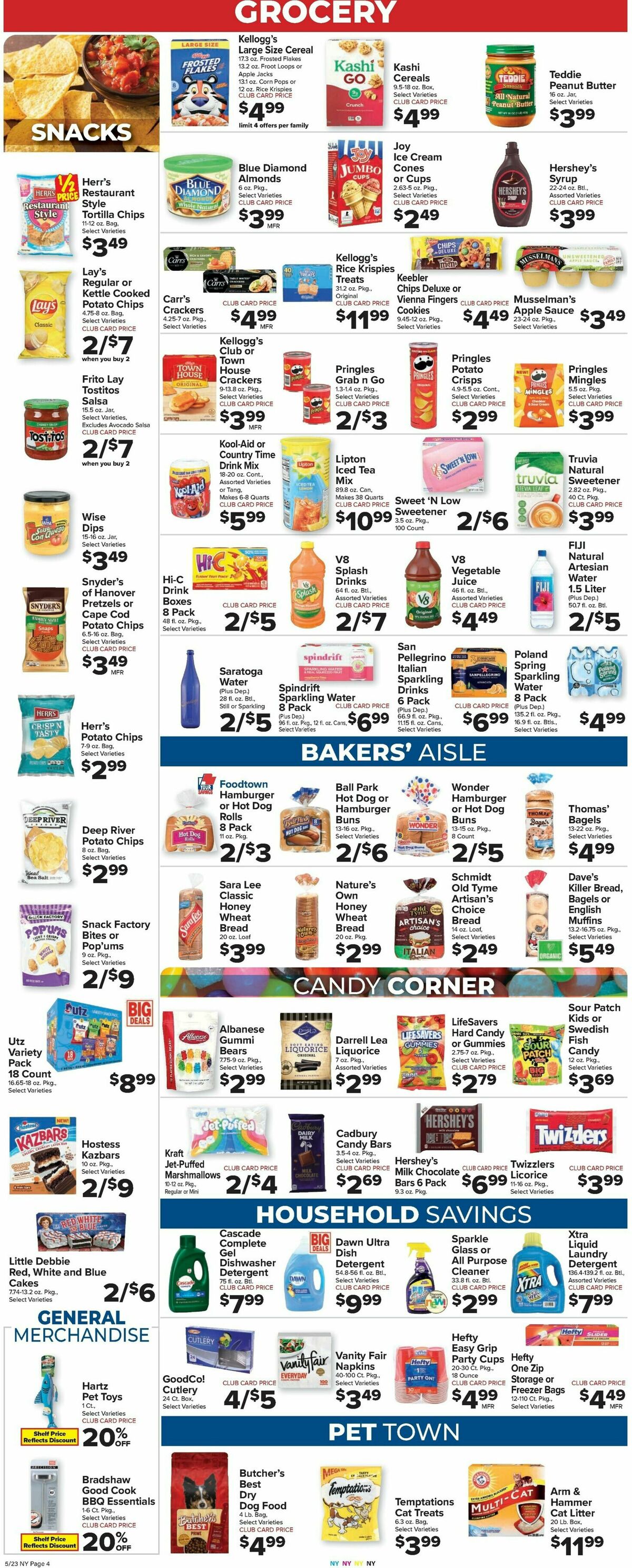 Food Town Weekly Ad from May 23