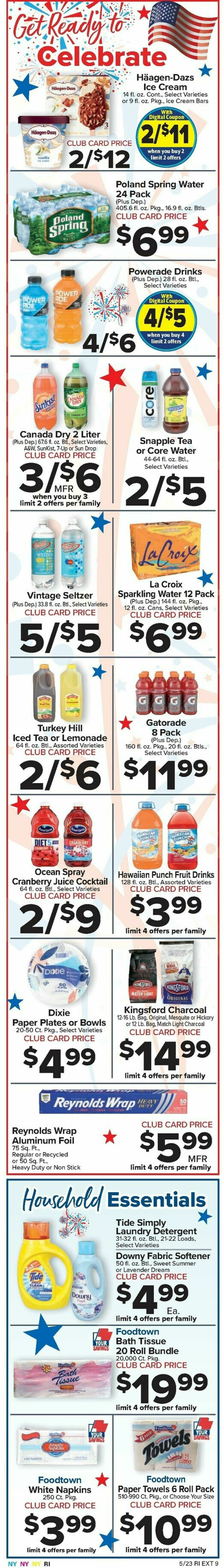 Food Town Weekly Ad from May 23