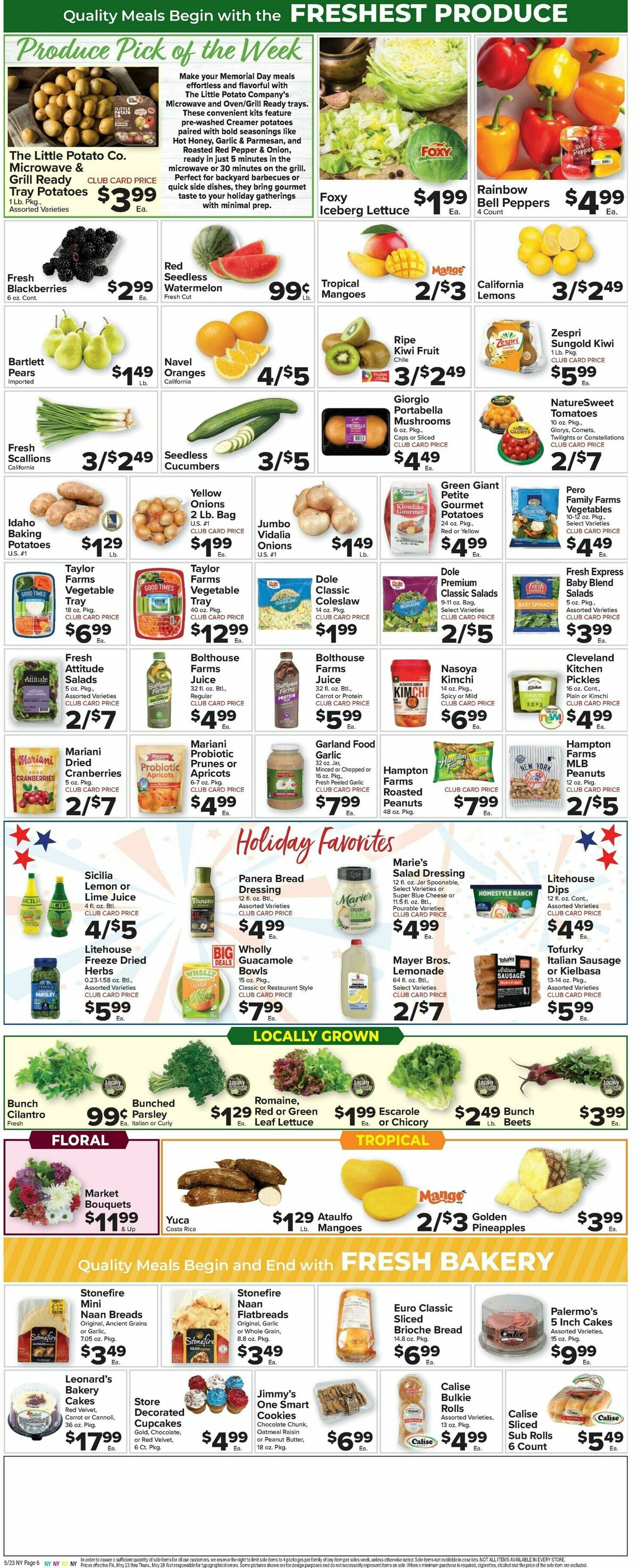Food Town Weekly Ad from May 23