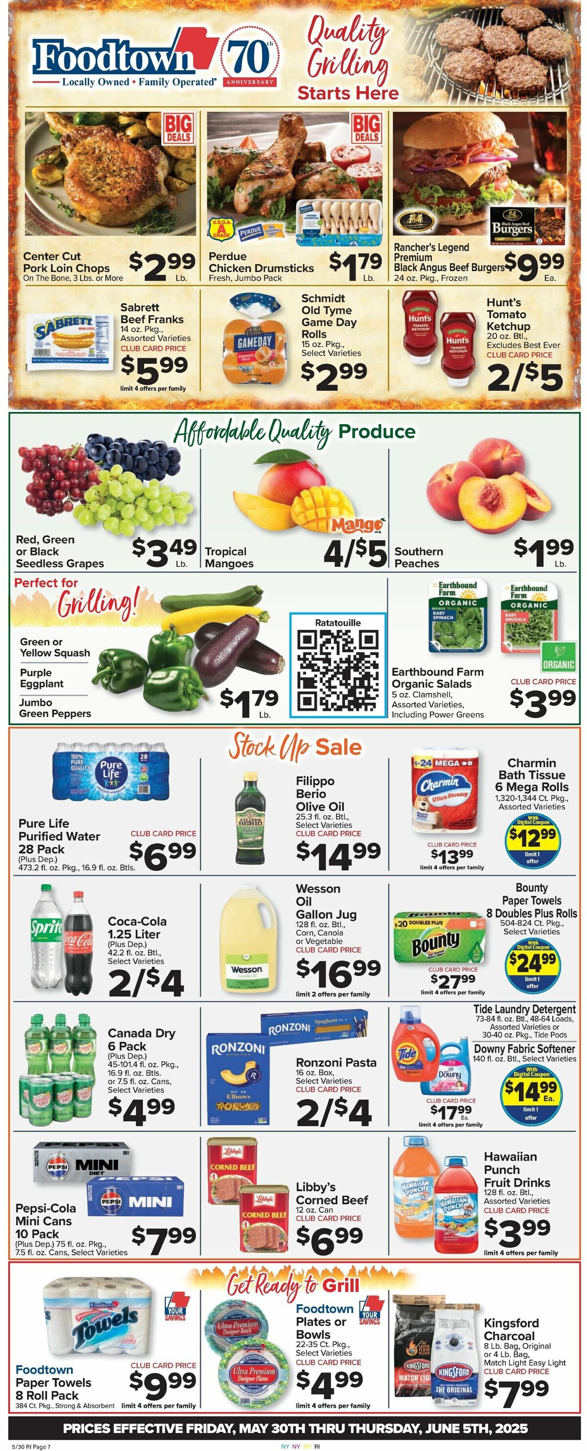 Food Town Weekly Ad from May 30