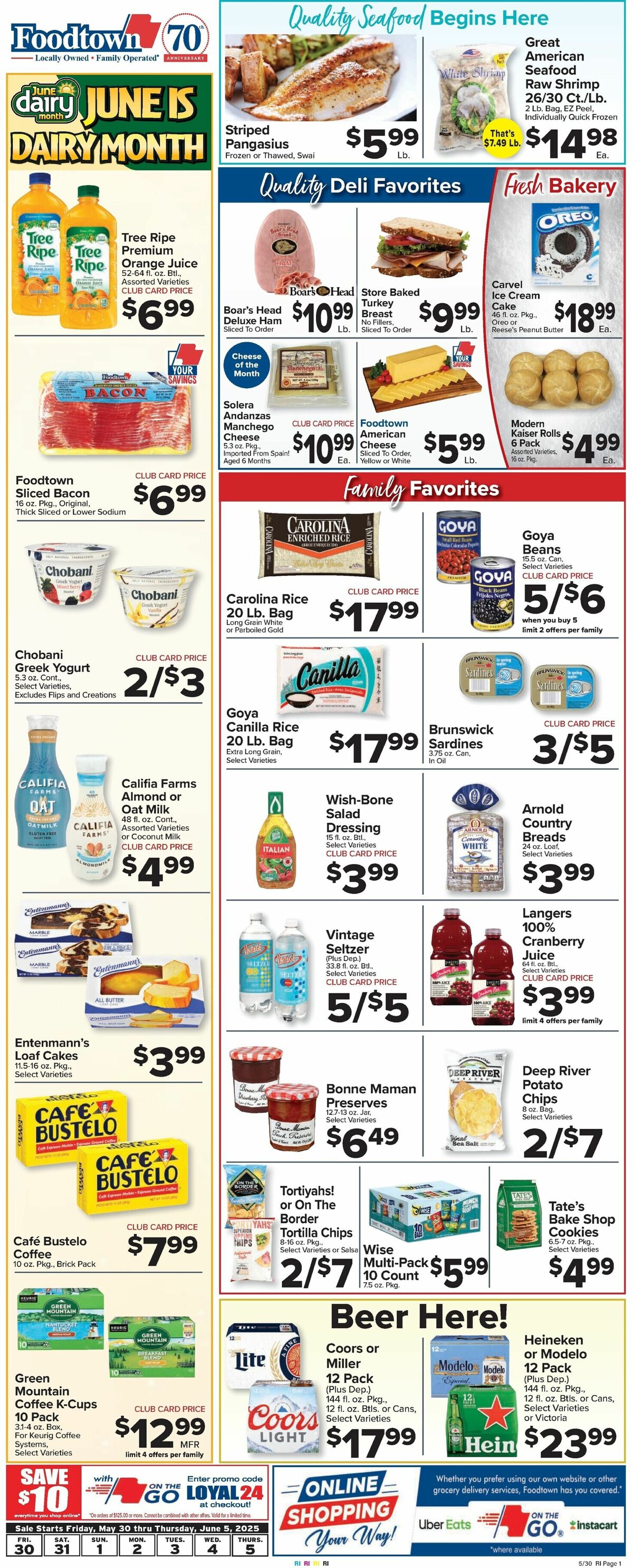 Food Town Weekly Ad from May 30