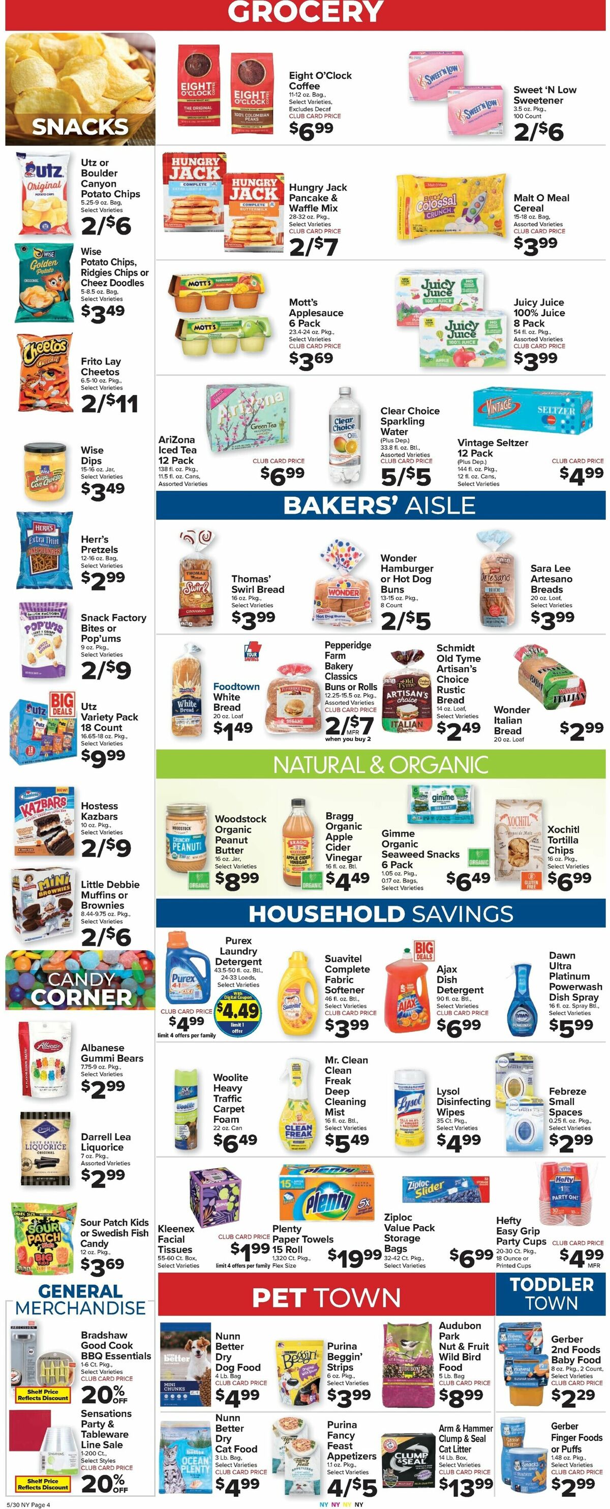 Food Town Weekly Ad from May 30