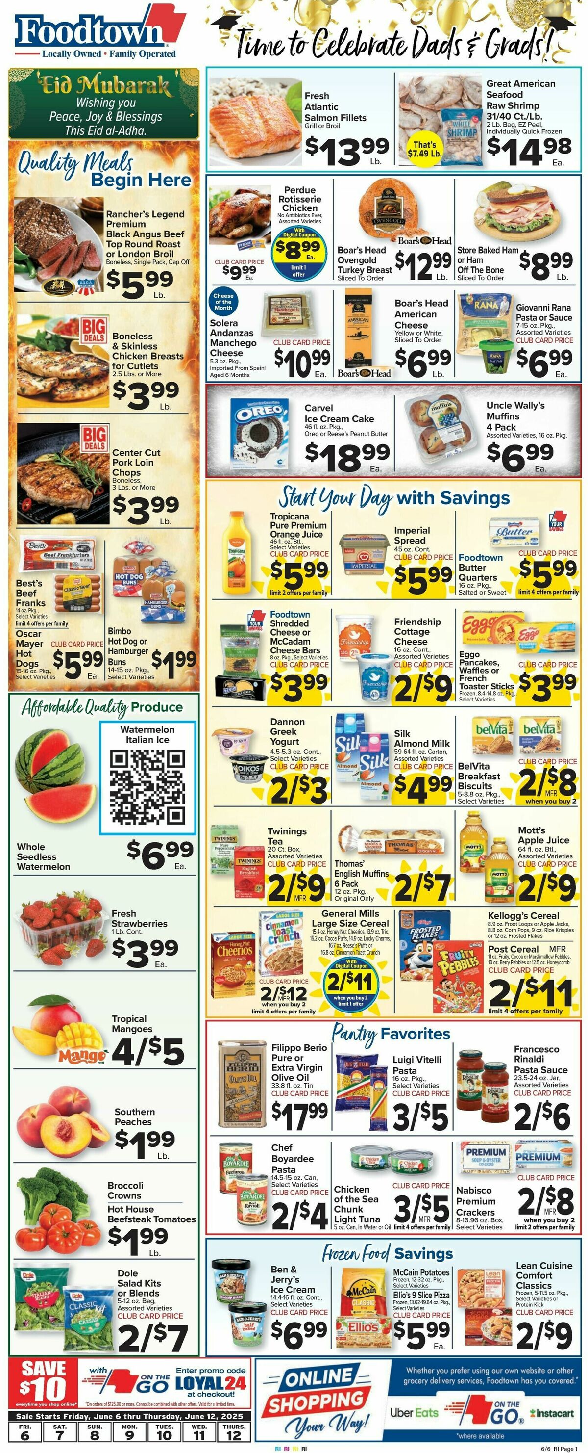 Food Town Weekly Ad from June 6